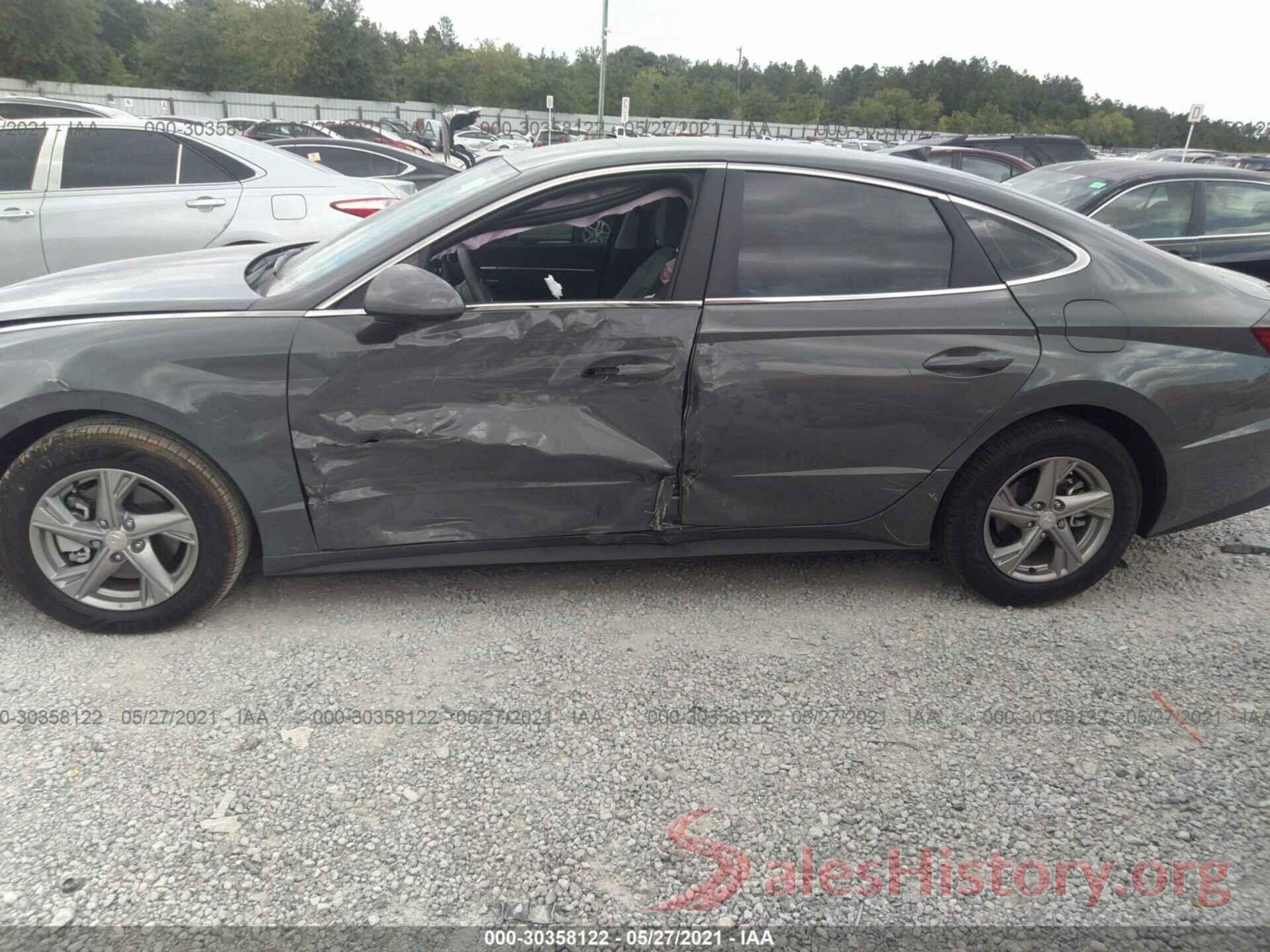 5NPEG4JA8MH092371 2021 HYUNDAI SONATA