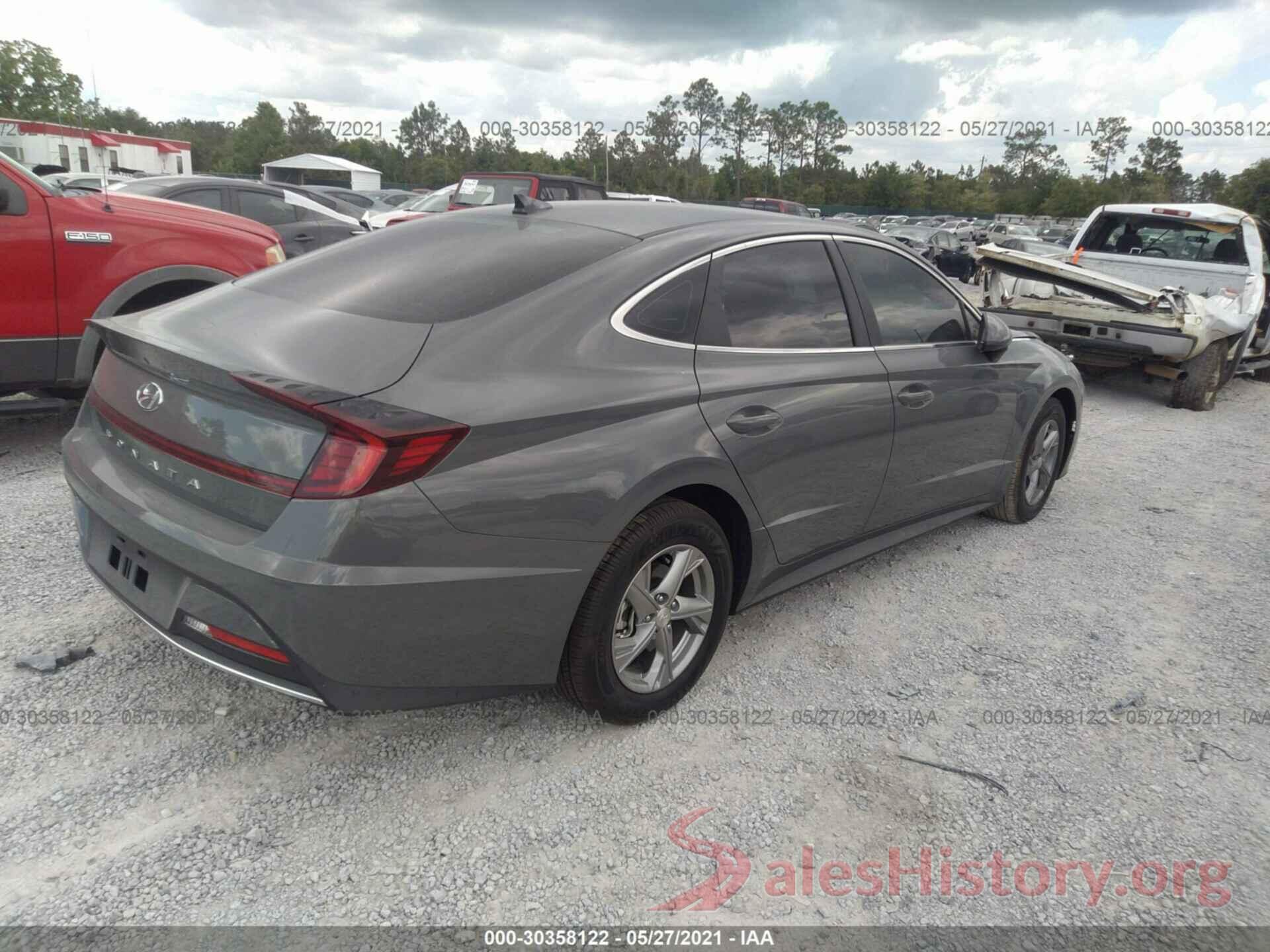 5NPEG4JA8MH092371 2021 HYUNDAI SONATA