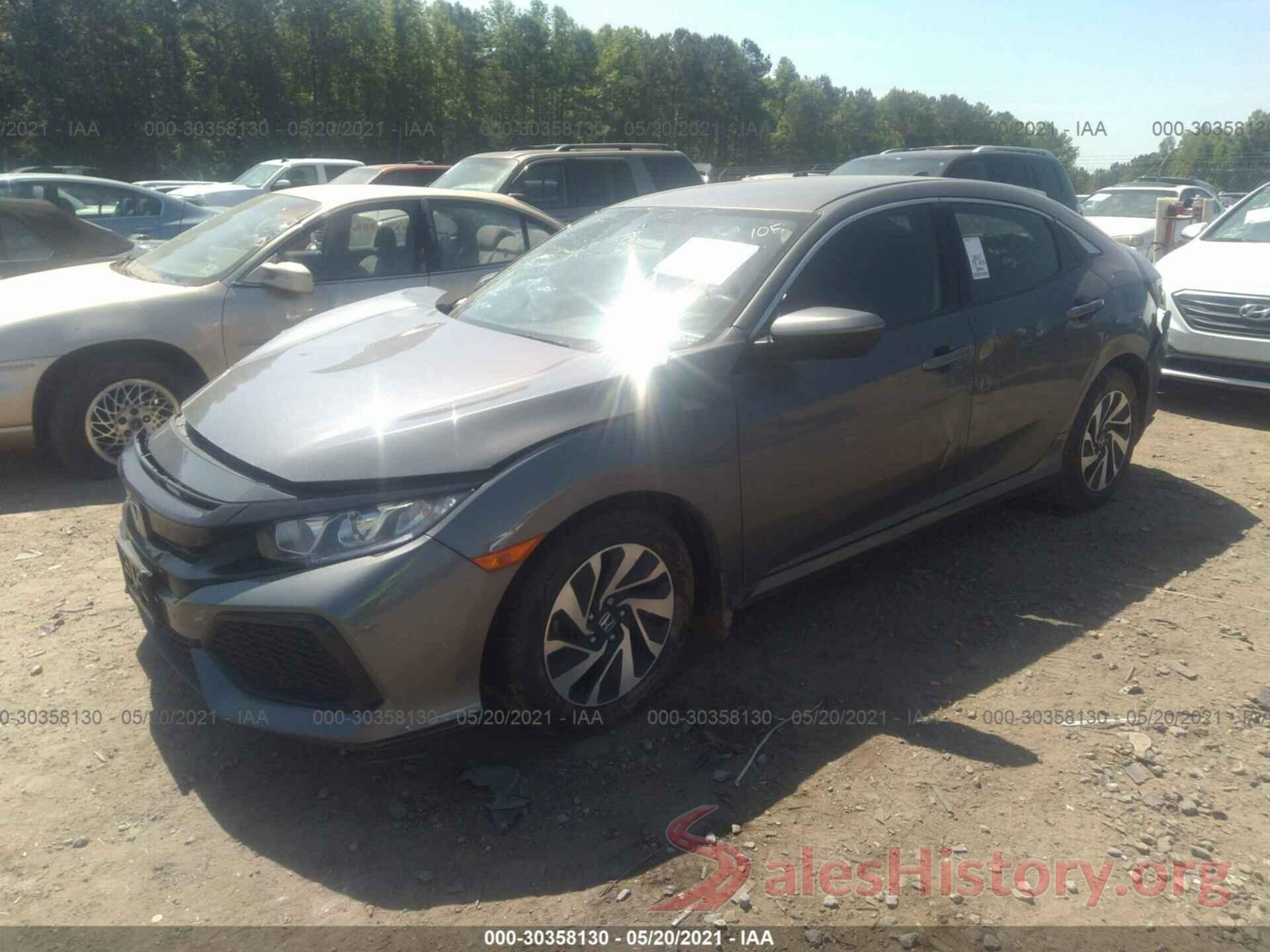 SHHFK7H22HU409602 2017 HONDA CIVIC HATCHBACK