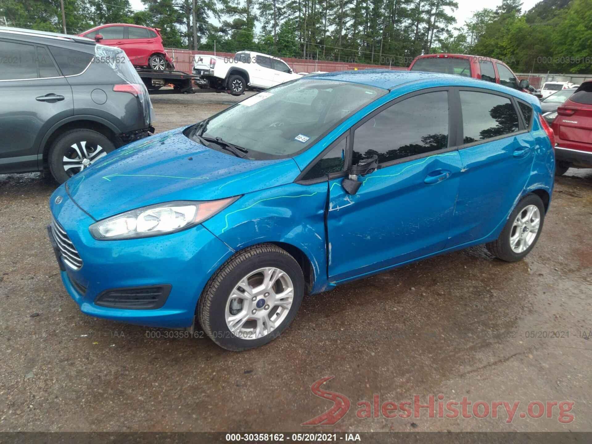 3FADP4EJ7GM206743 2016 FORD FIESTA