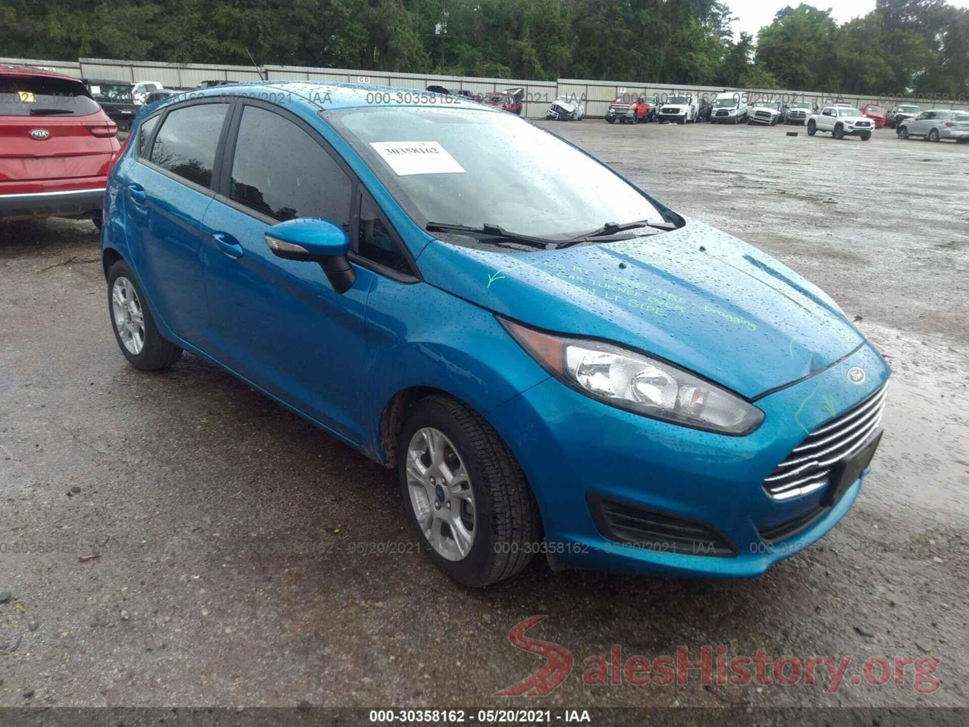 3FADP4EJ7GM206743 2016 FORD FIESTA