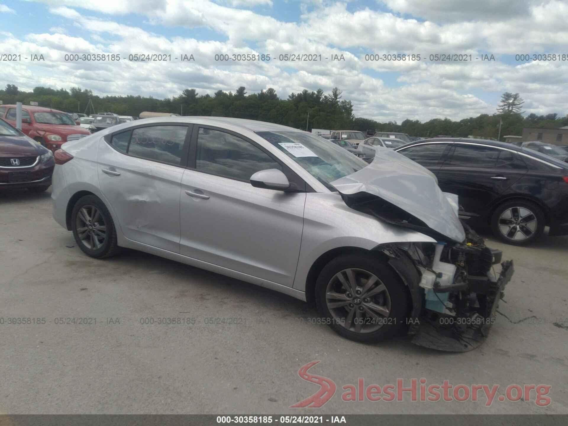 5NPD84LF9JH237530 2018 HYUNDAI ELANTRA