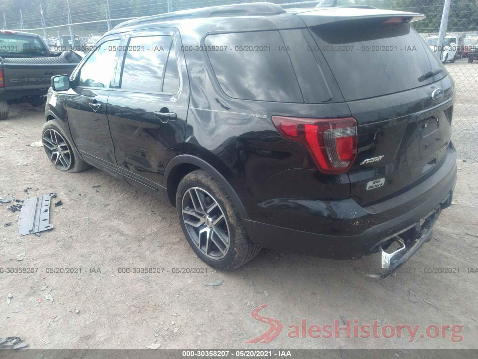 1FM5K8GTXGGA70326 2016 FORD EXPLORER