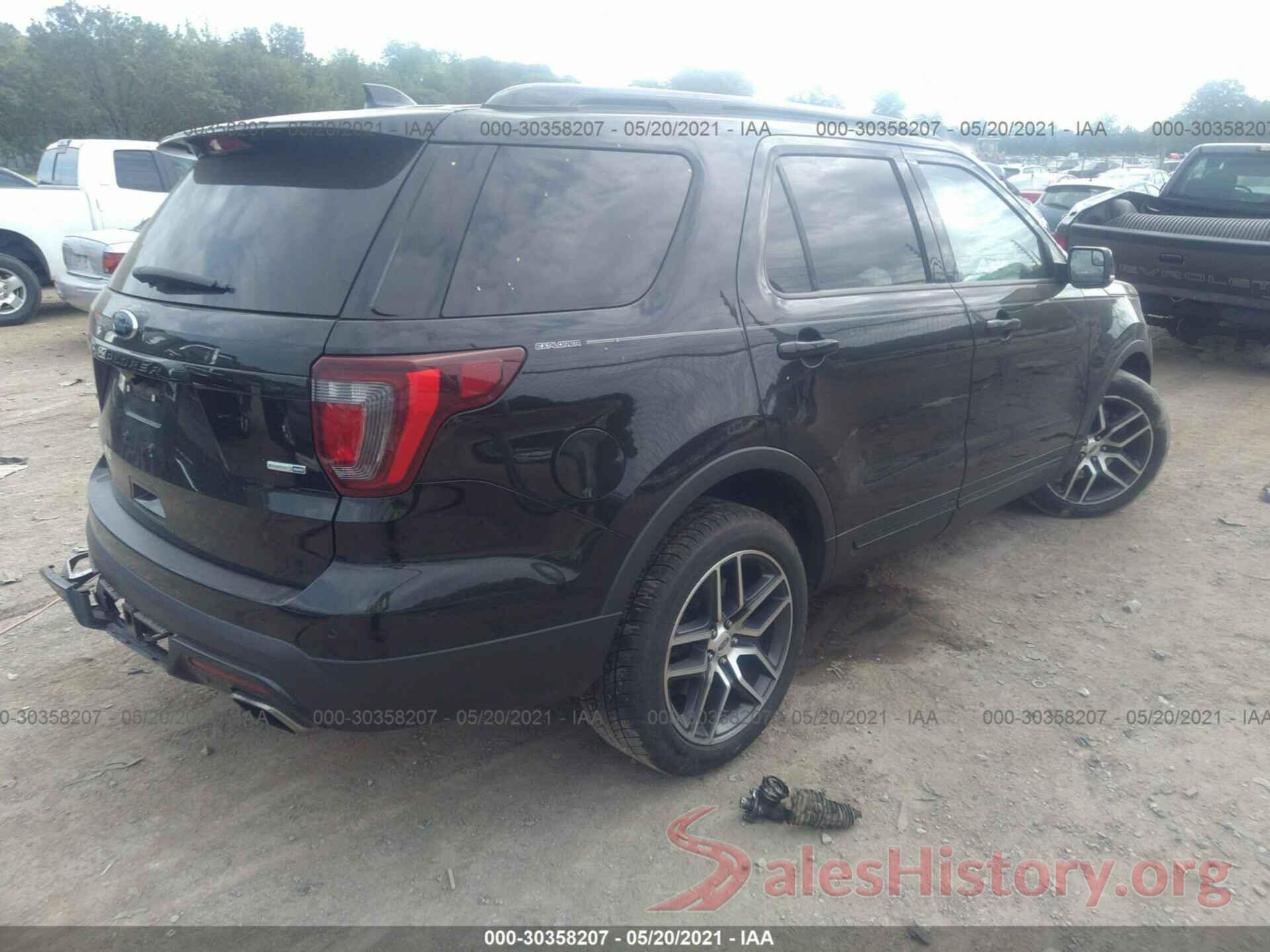 1FM5K8GTXGGA70326 2016 FORD EXPLORER