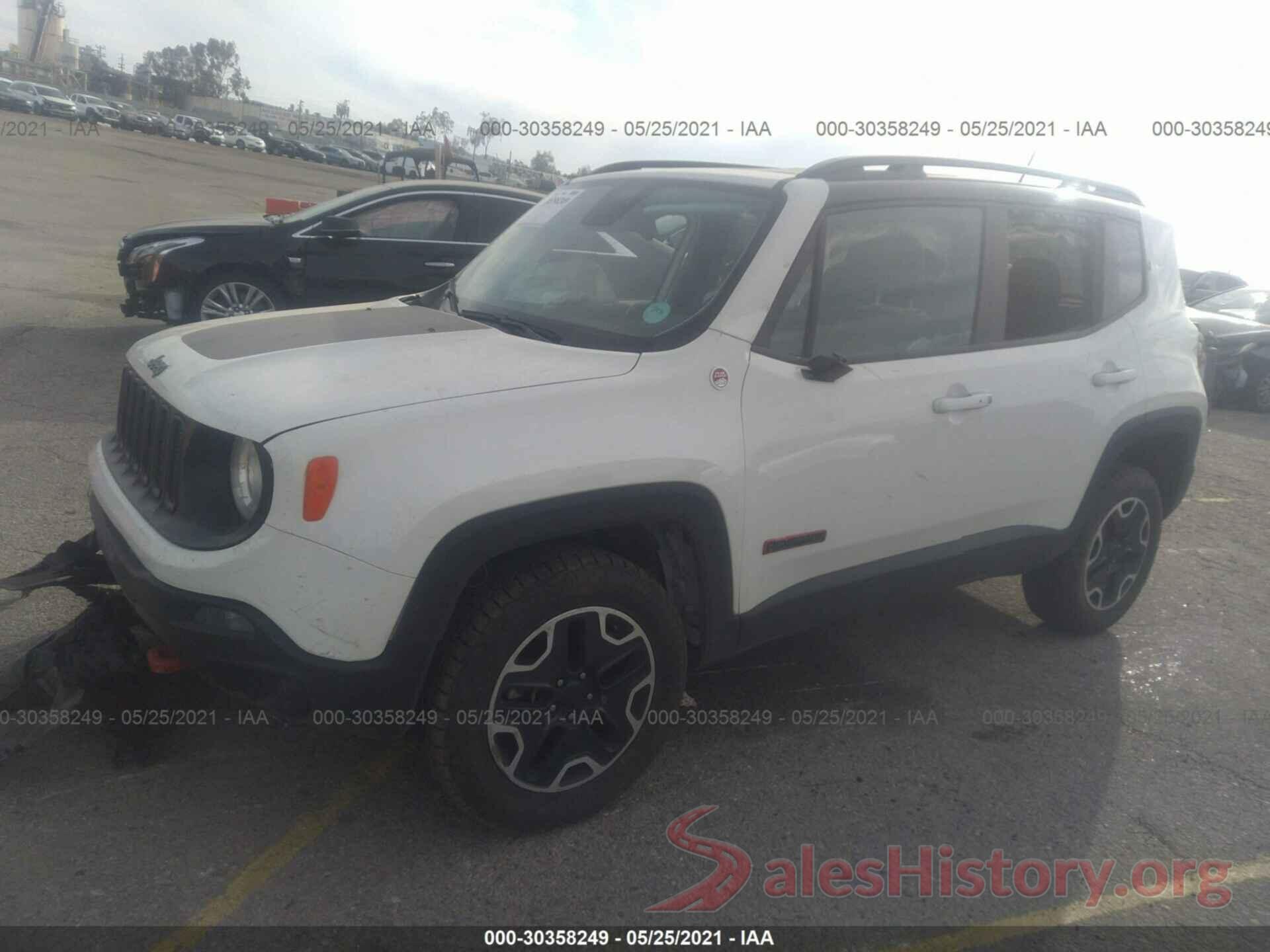 ZACCJBCT2GPD49144 2016 JEEP RENEGADE