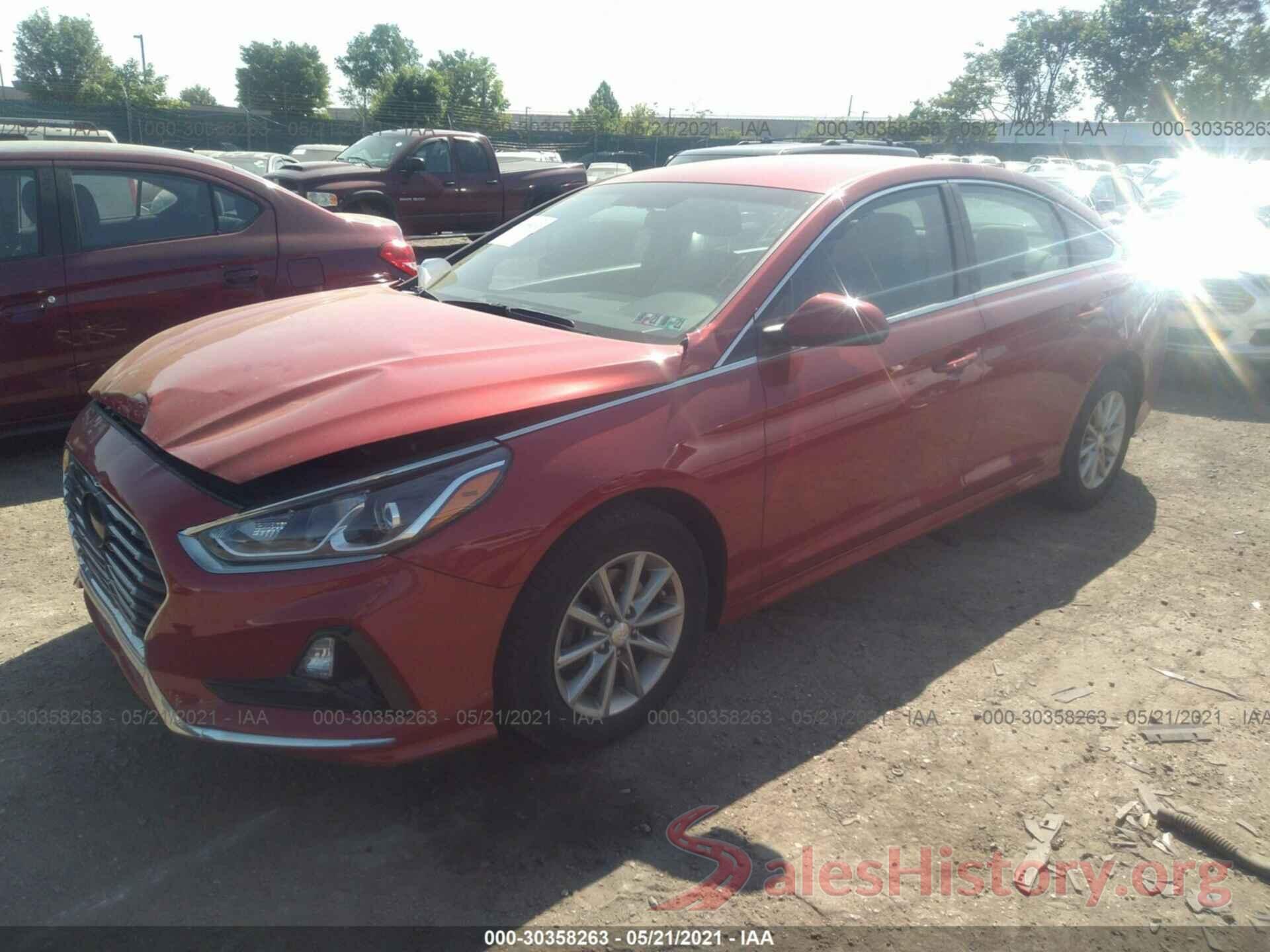 5NPE24AF7KH773516 2019 HYUNDAI SONATA