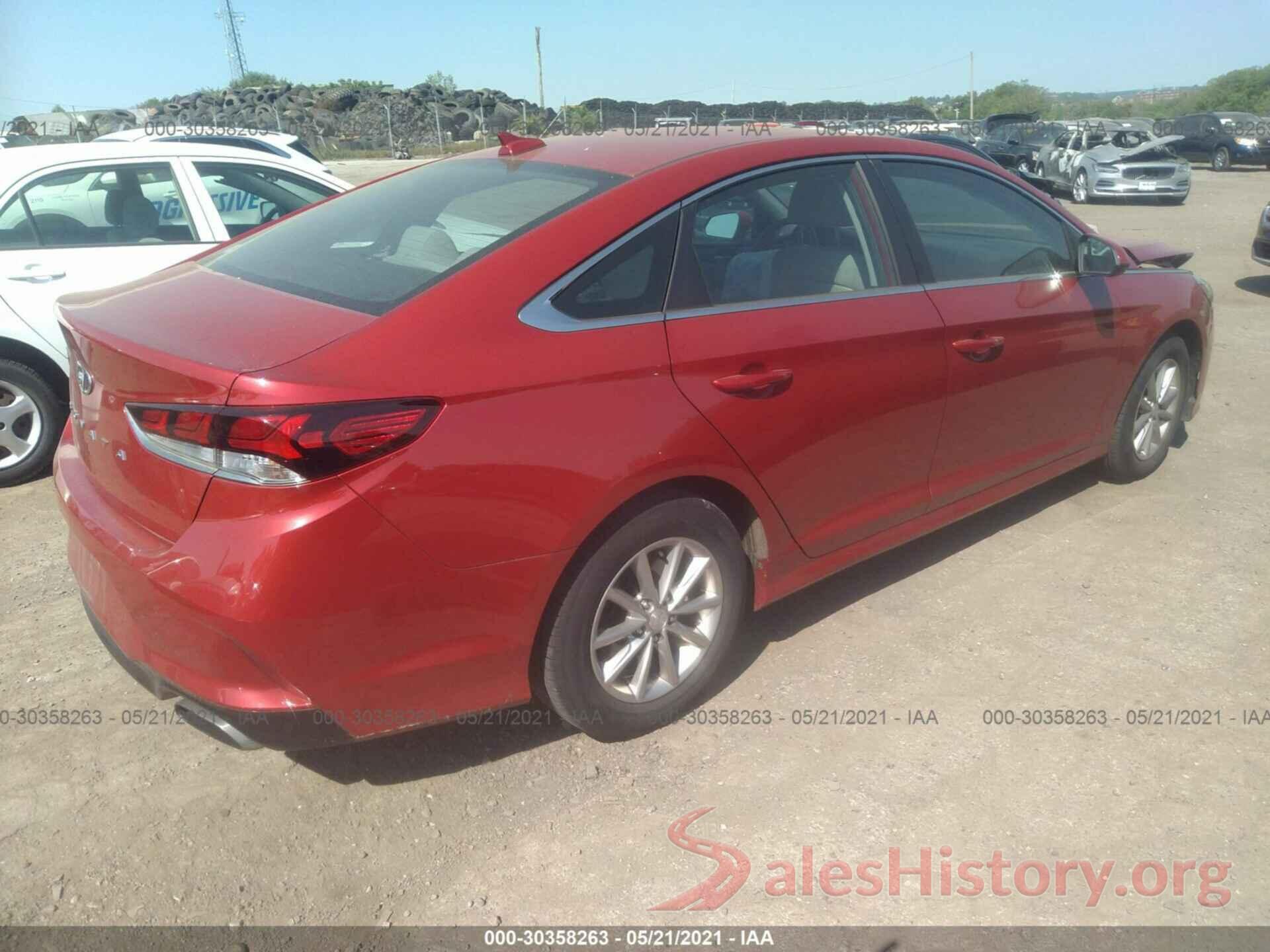 5NPE24AF7KH773516 2019 HYUNDAI SONATA