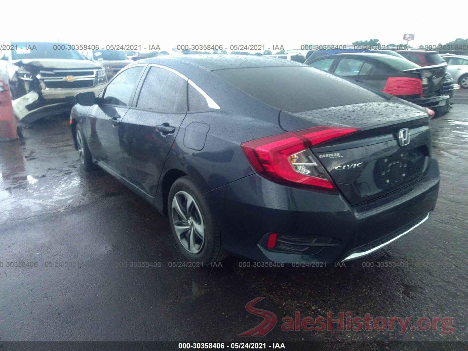 19XFC2F62KE003565 2019 HONDA CIVIC SEDAN