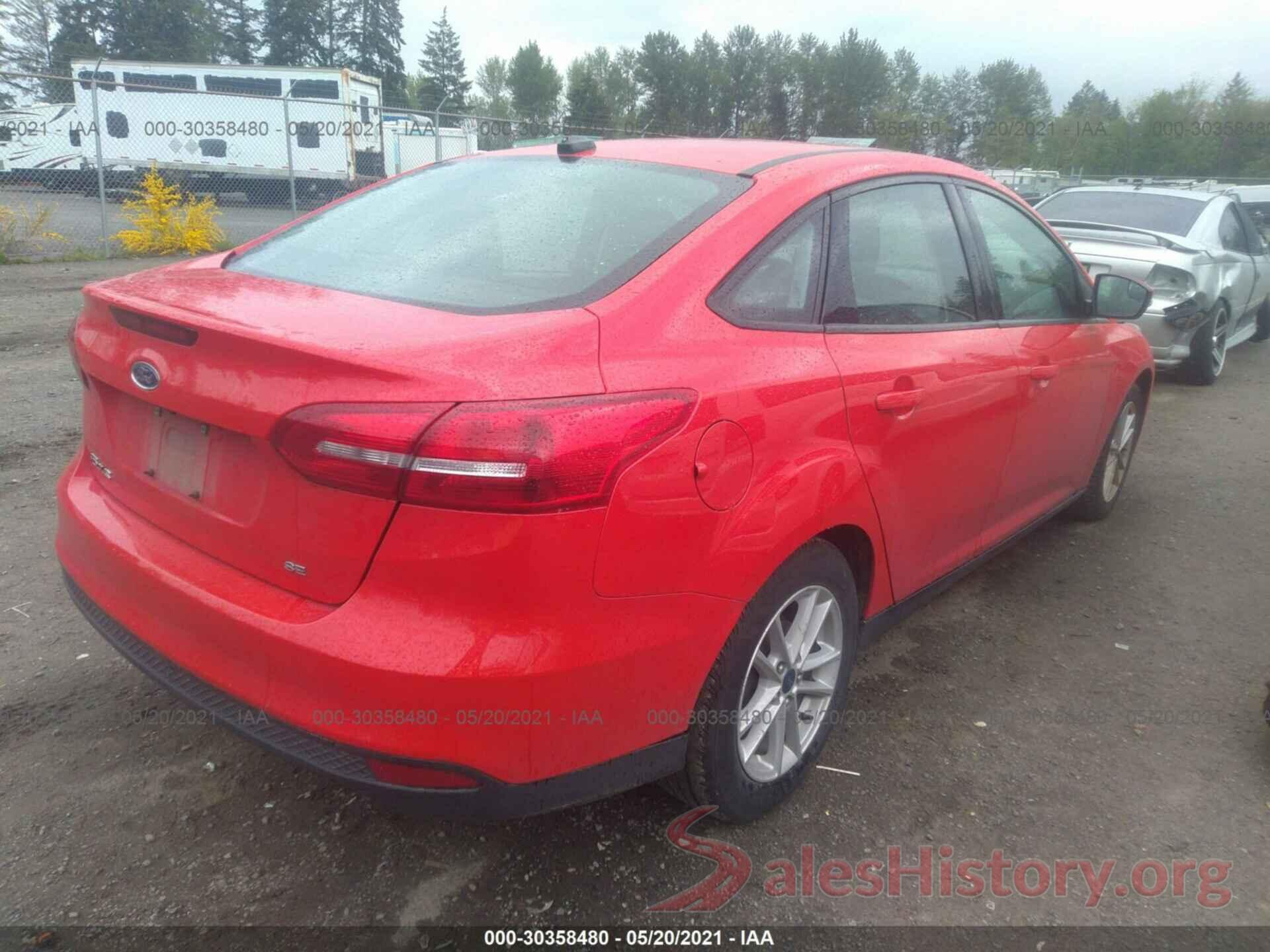 1FADP3F22HL293536 2017 FORD FOCUS