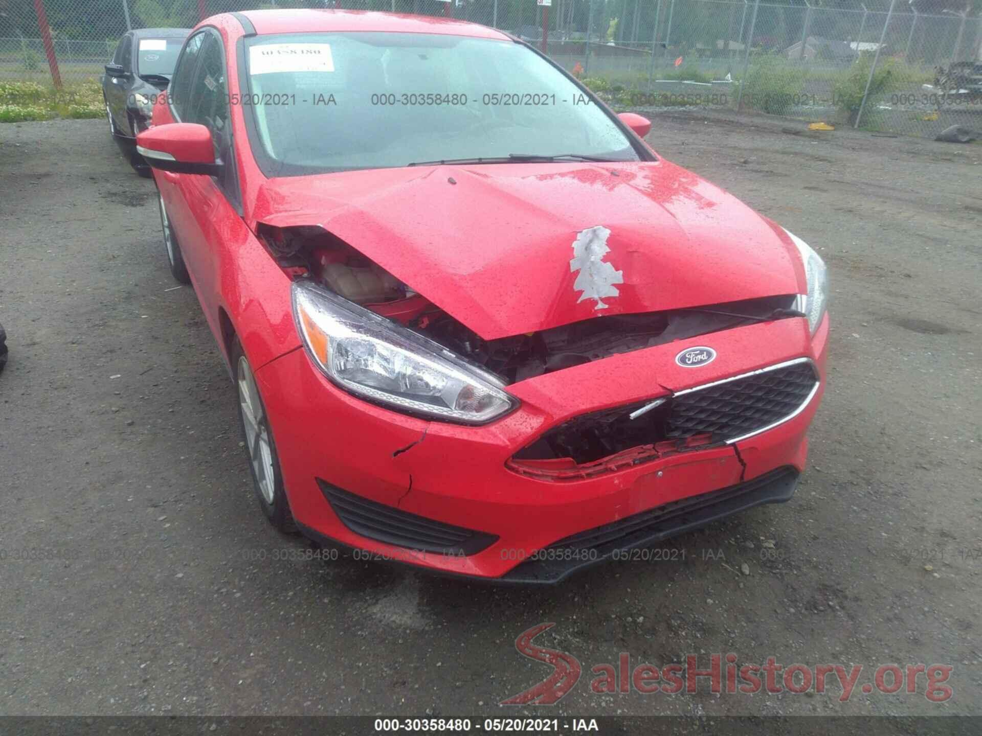 1FADP3F22HL293536 2017 FORD FOCUS