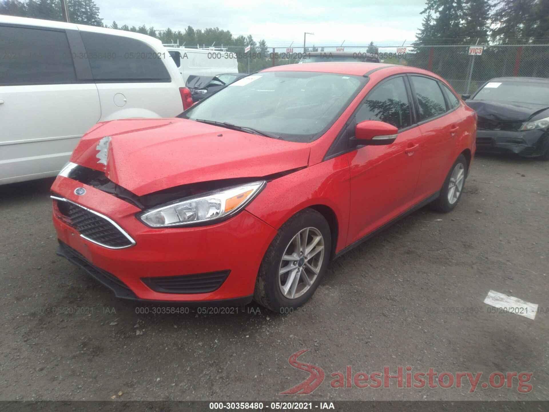 1FADP3F22HL293536 2017 FORD FOCUS