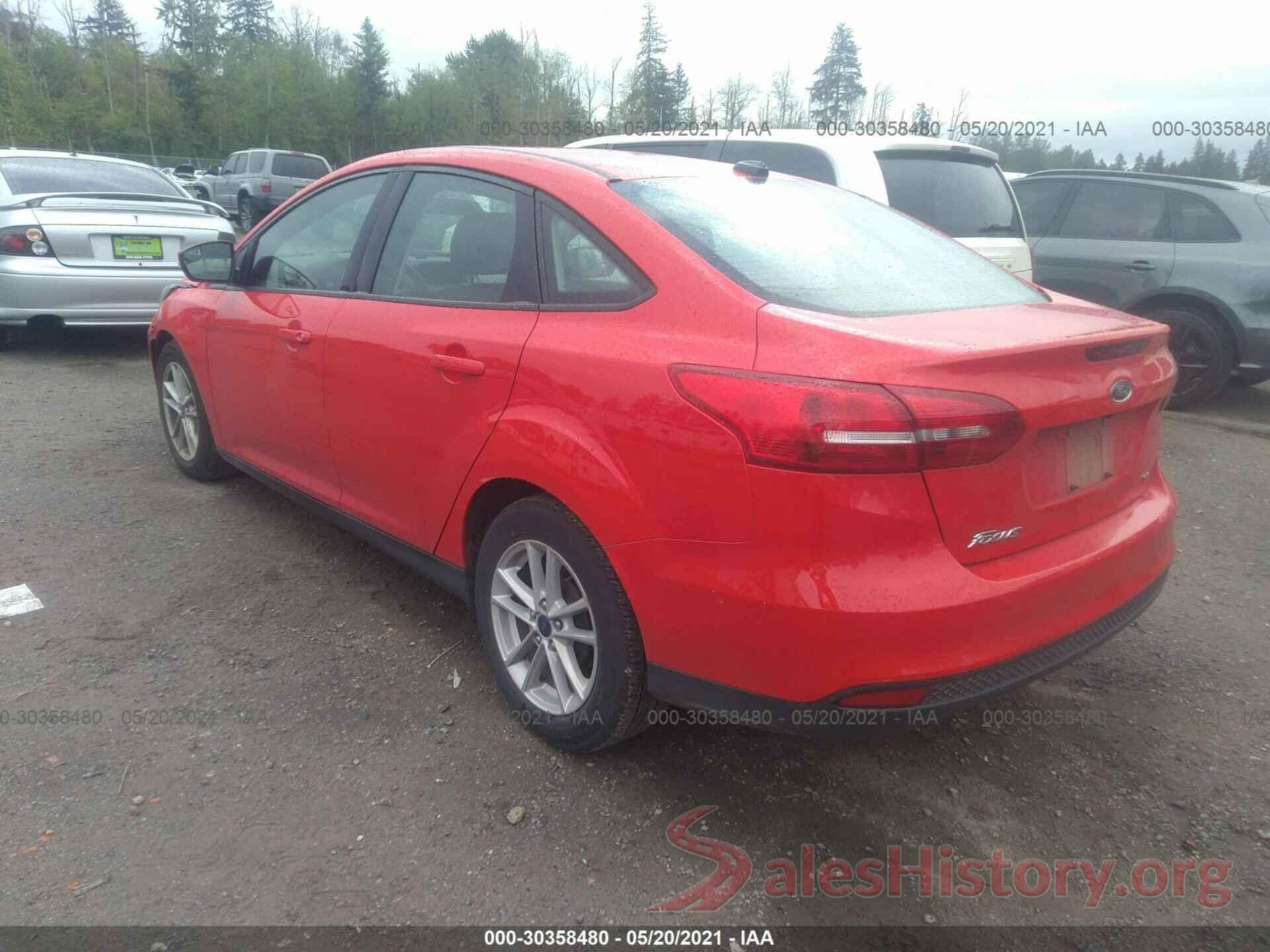 1FADP3F22HL293536 2017 FORD FOCUS