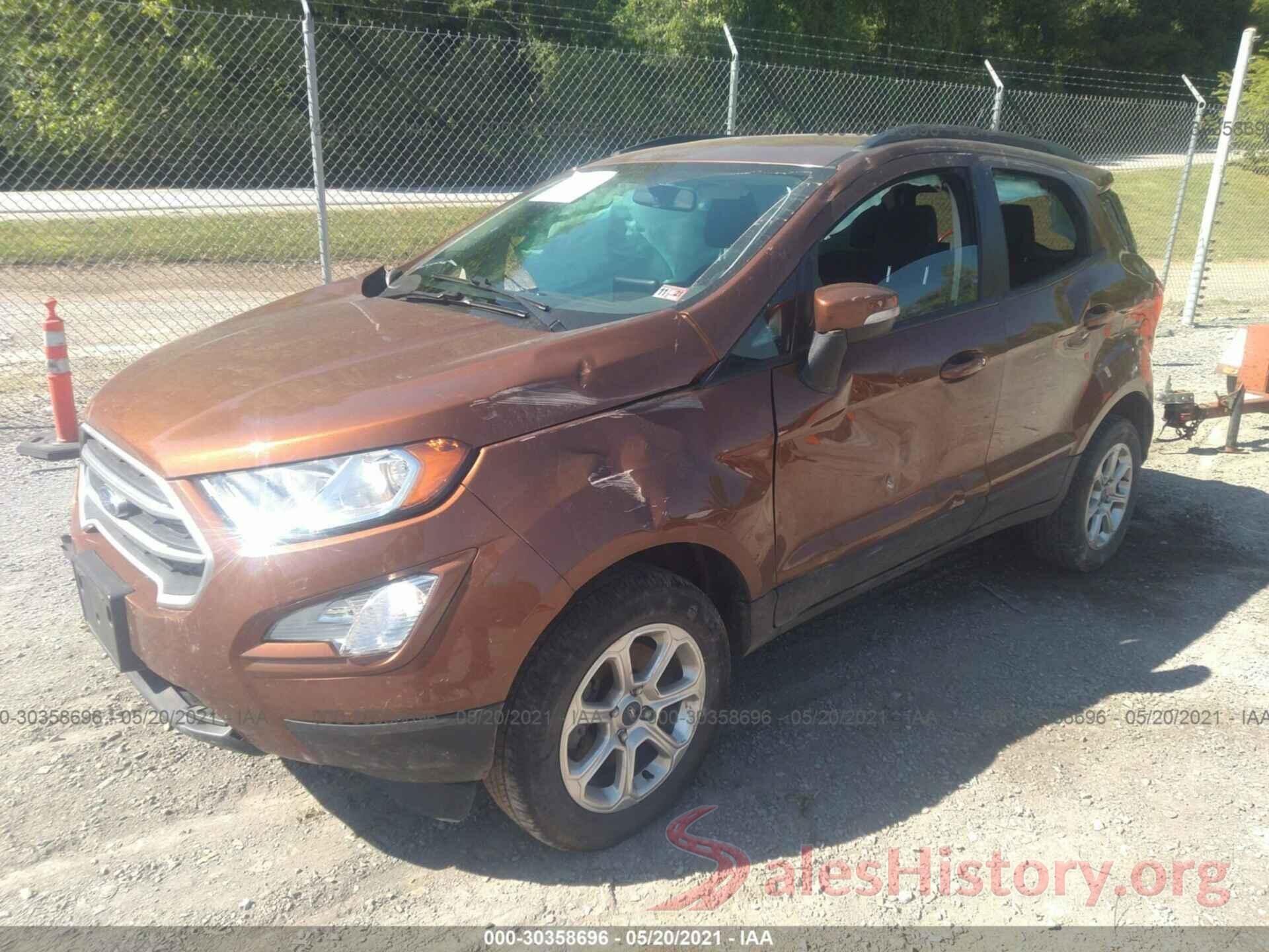 MAJ6P1ULXJC239996 2018 FORD ECOSPORT