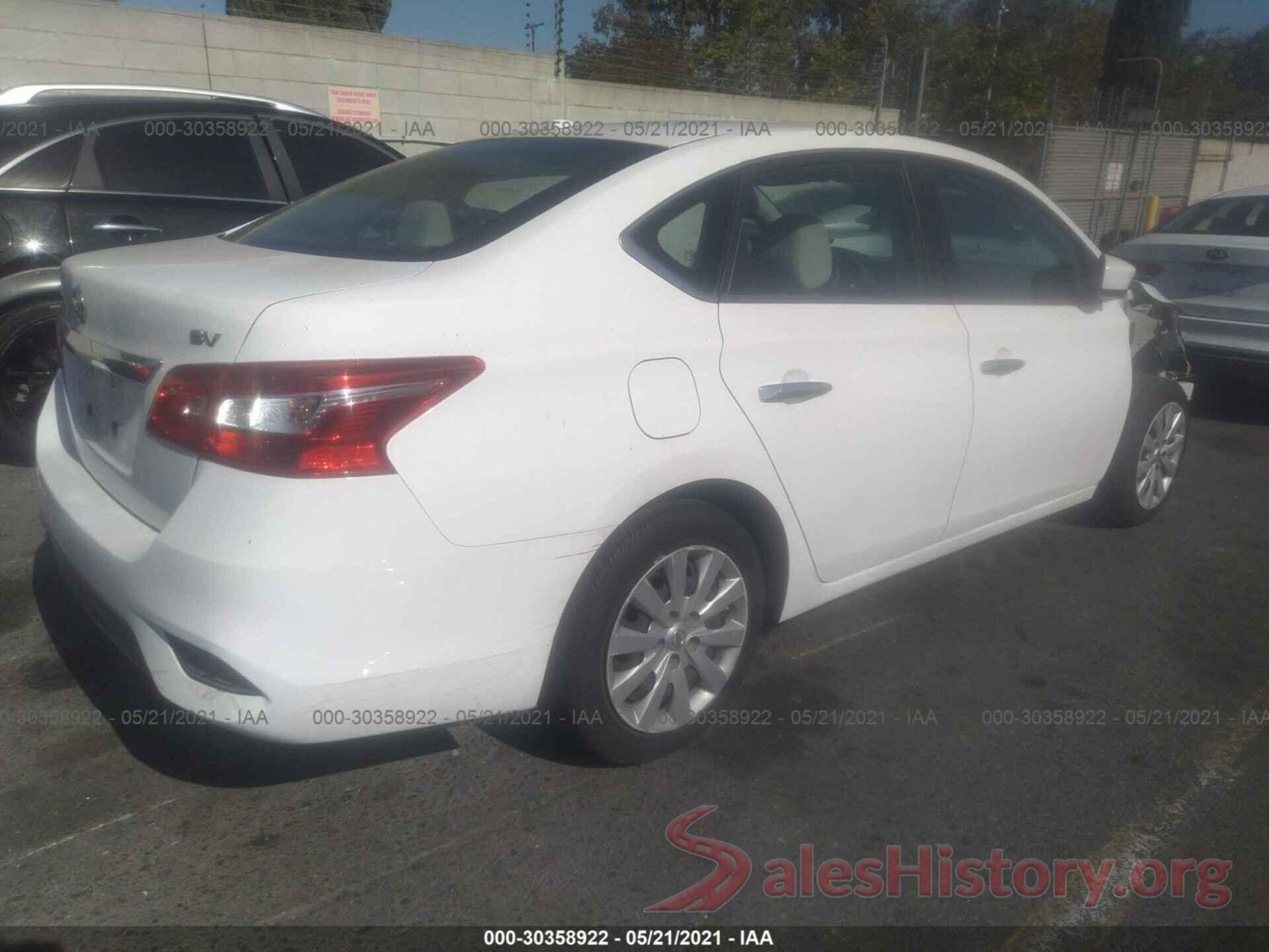 3N1AB7AP9GY243893 2016 NISSAN SENTRA