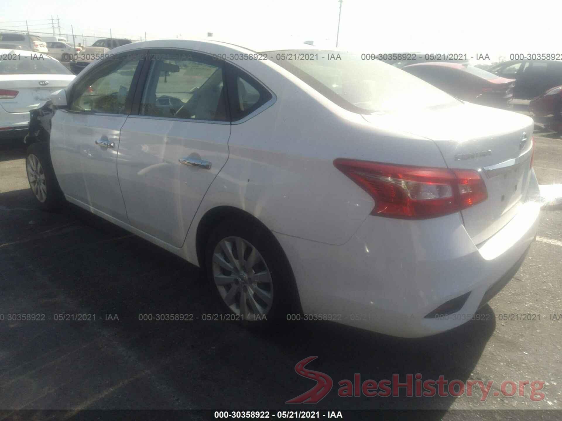 3N1AB7AP9GY243893 2016 NISSAN SENTRA