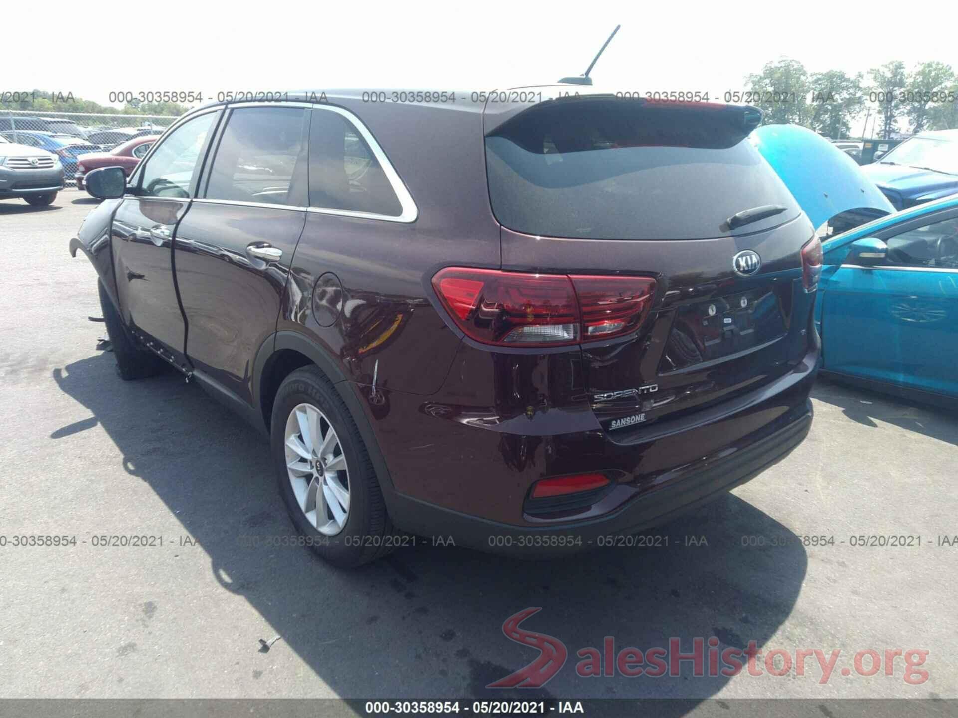 5XYPG4A5XLG632238 2020 KIA SORENTO