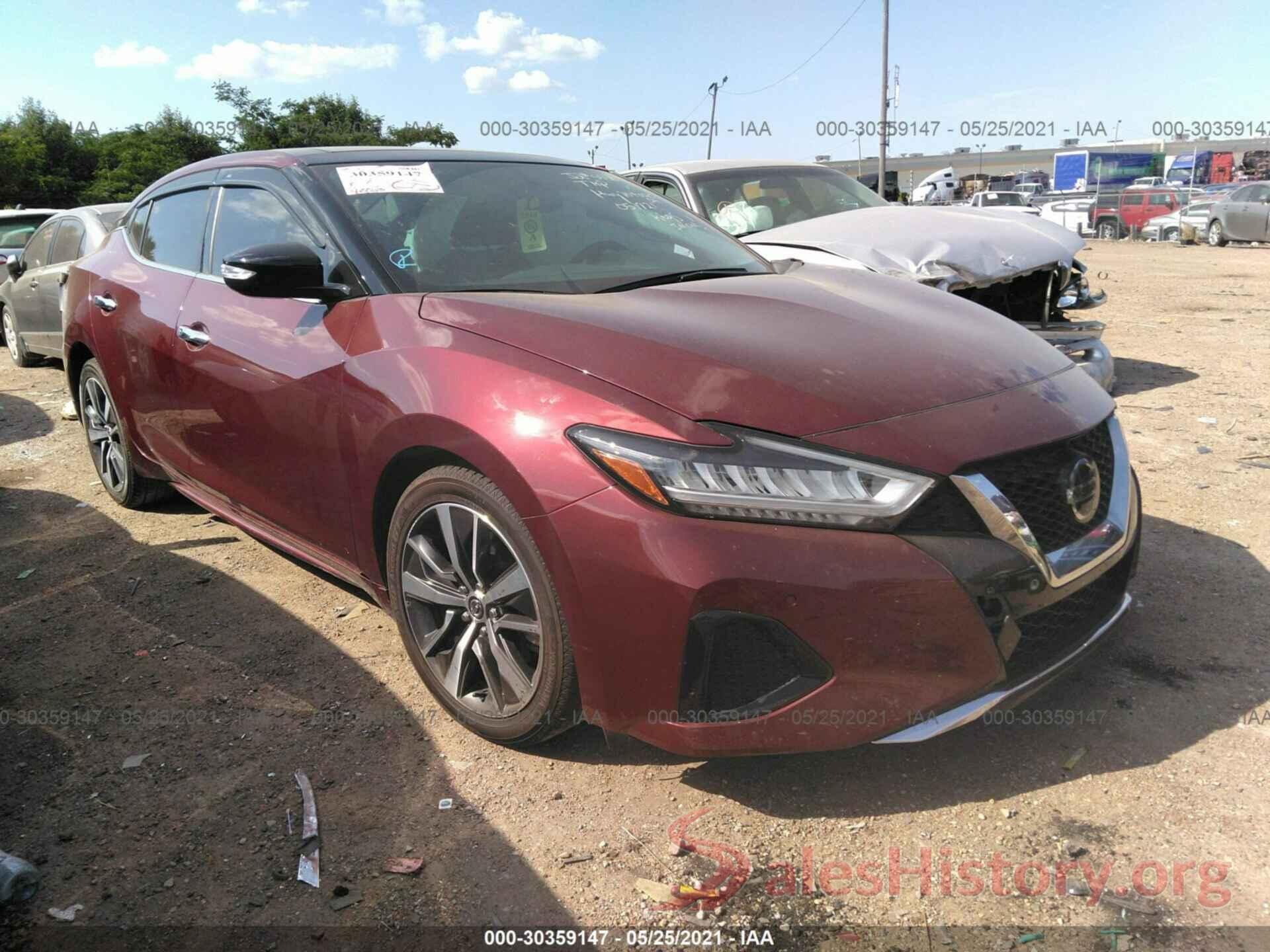 1N4AA6AV2KC367150 2019 NISSAN MAXIMA