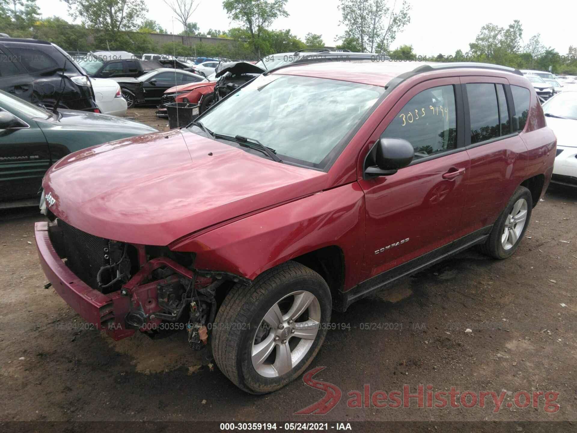 1C4NJCBA2GD739237 2016 JEEP COMPASS