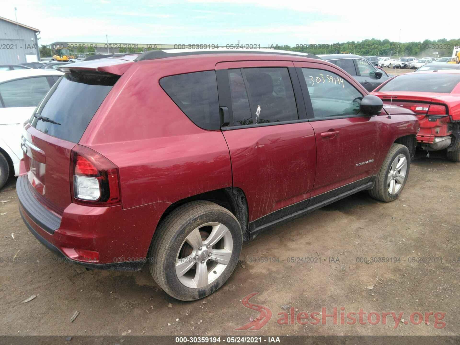 1C4NJCBA2GD739237 2016 JEEP COMPASS