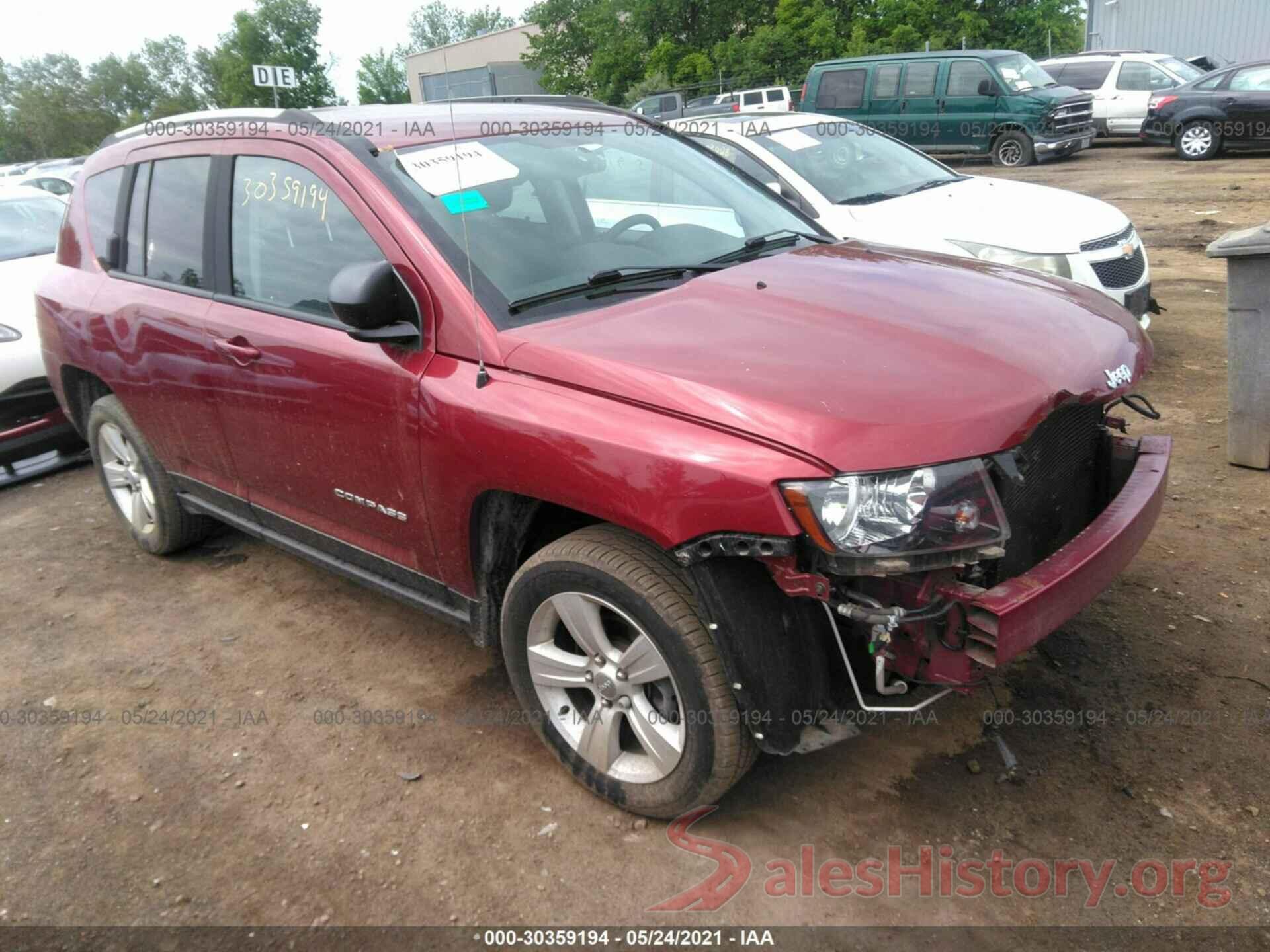 1C4NJCBA2GD739237 2016 JEEP COMPASS