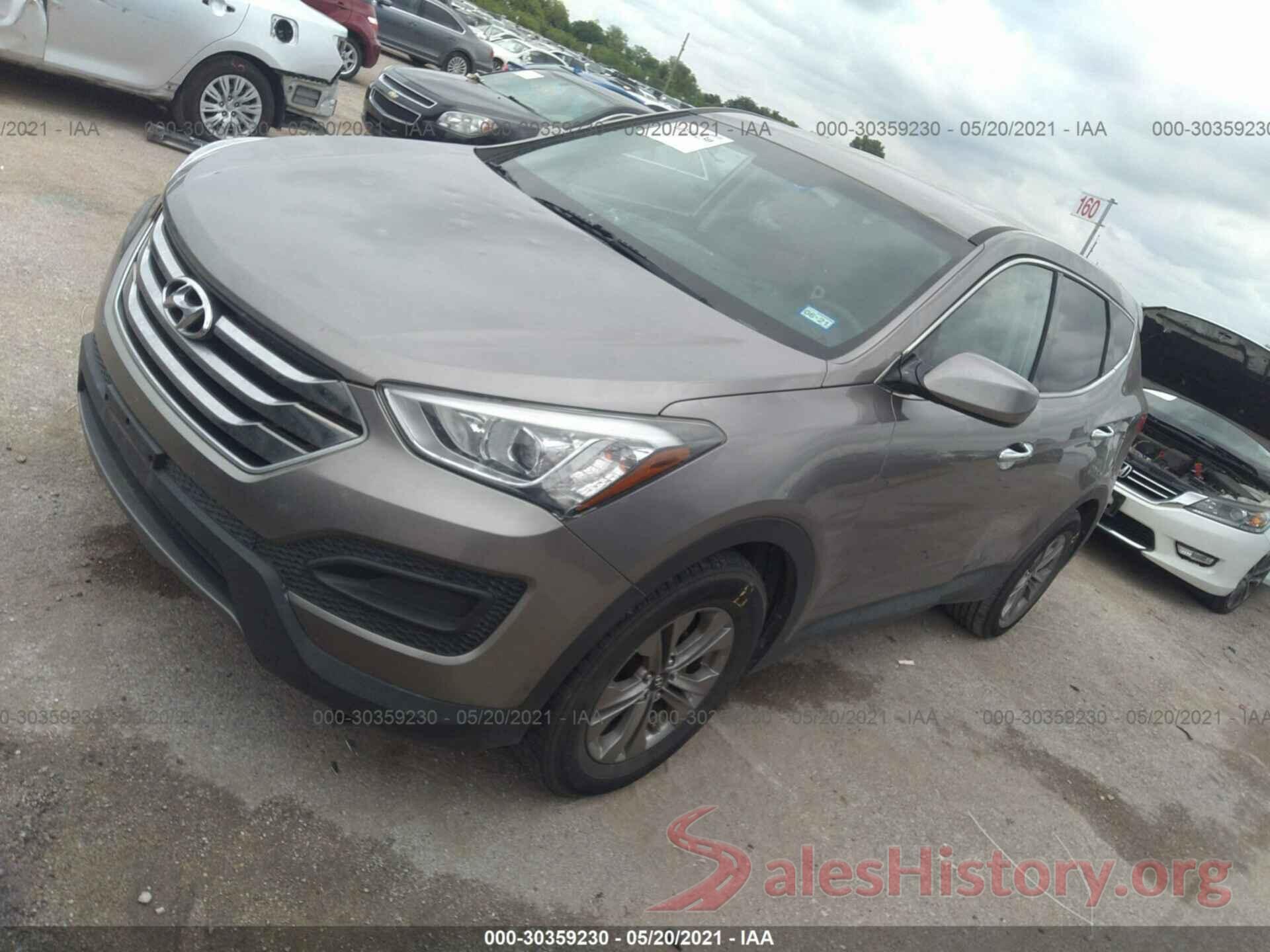 5XYZT3LB3GG341927 2016 HYUNDAI SANTA FE SPORT