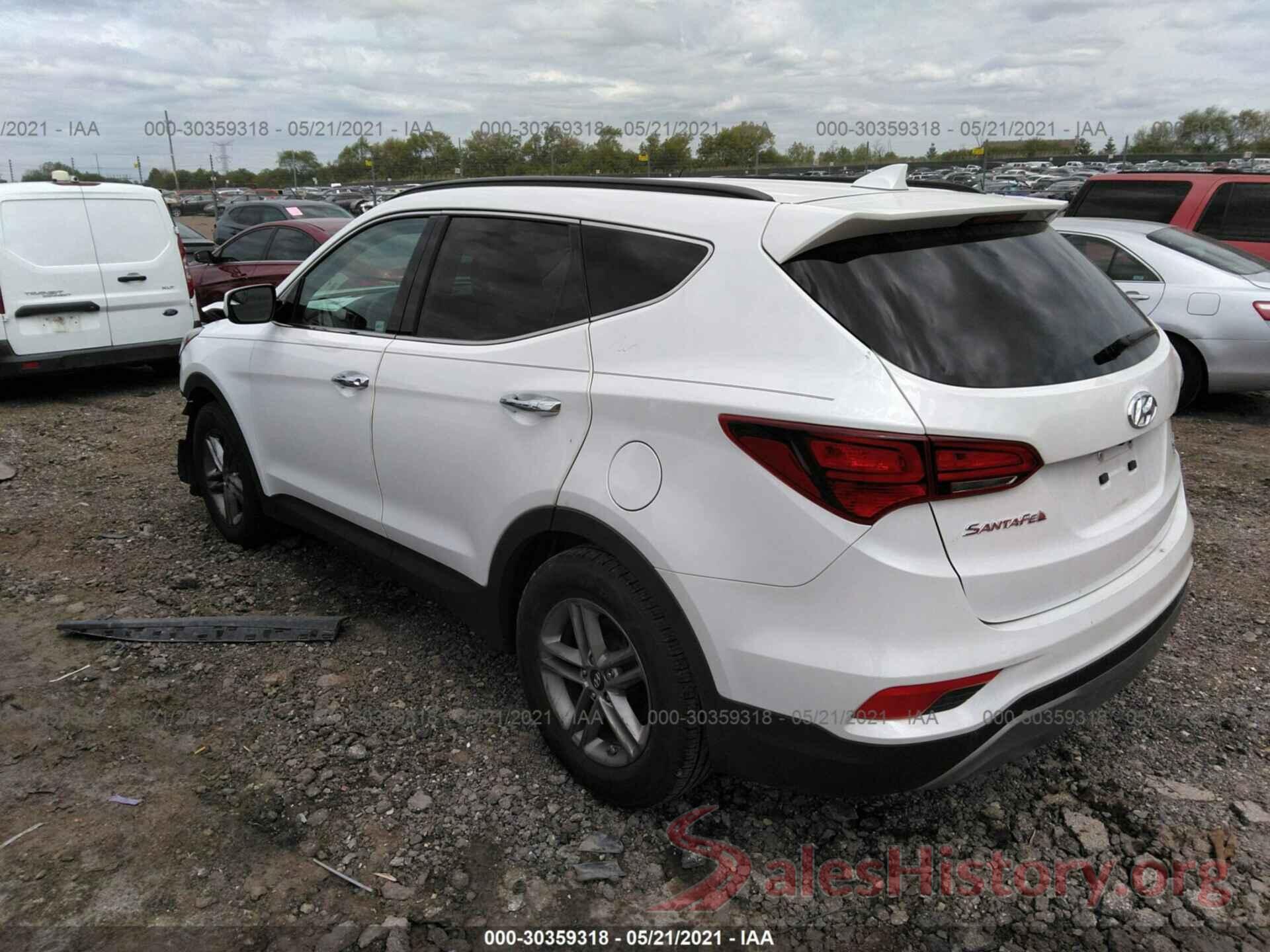 5NMZUDLB7HH029569 2017 HYUNDAI SANTA FE SPORT