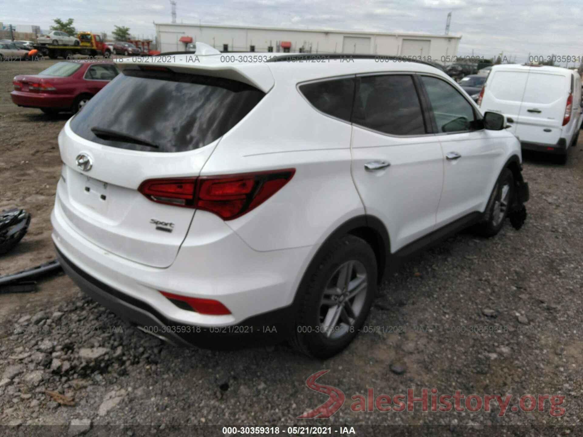 5NMZUDLB7HH029569 2017 HYUNDAI SANTA FE SPORT