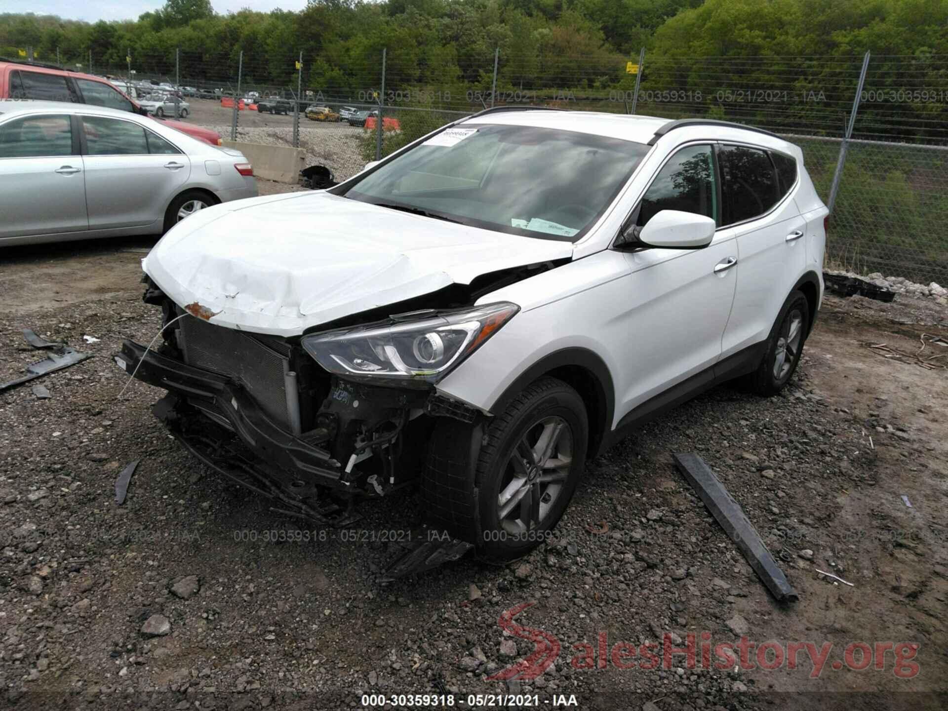 5NMZUDLB7HH029569 2017 HYUNDAI SANTA FE SPORT