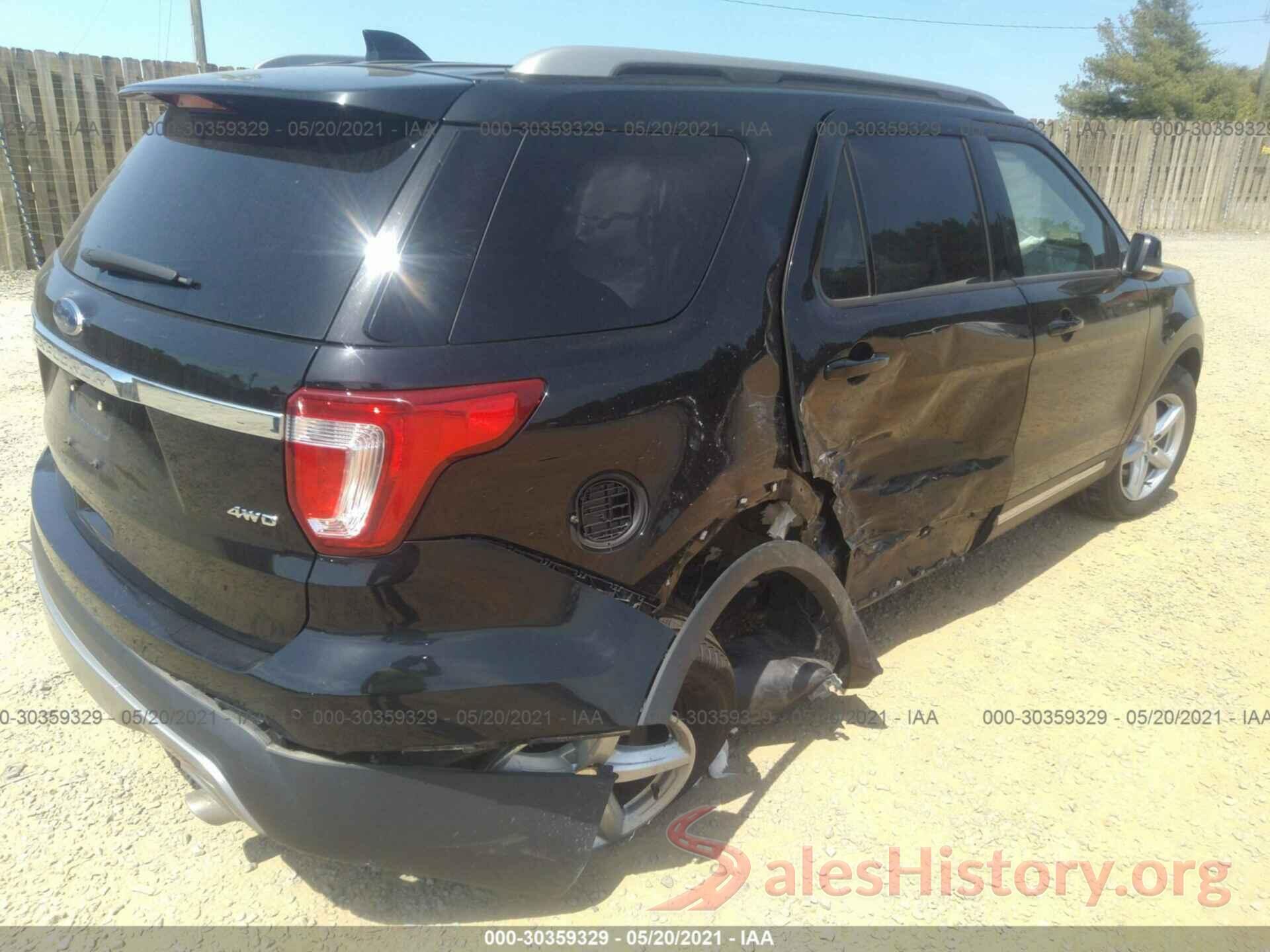 1FM5K8D8XHGD96547 2017 FORD EXPLORER