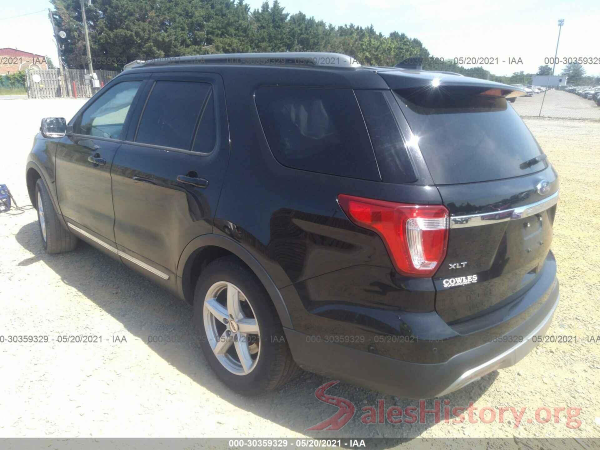 1FM5K8D8XHGD96547 2017 FORD EXPLORER