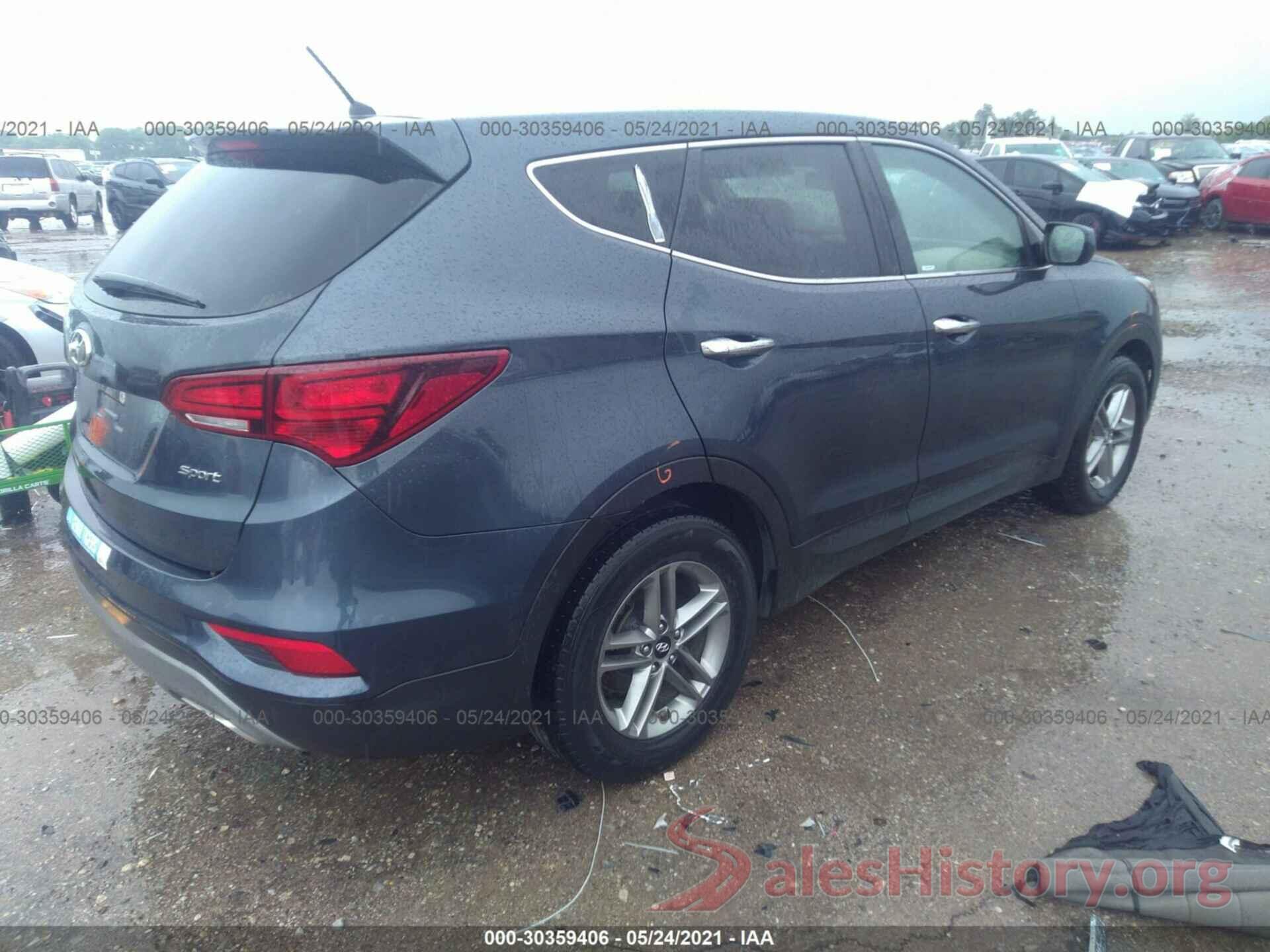 5NMZTDLB5JH082778 2018 HYUNDAI SANTA FE SPORT