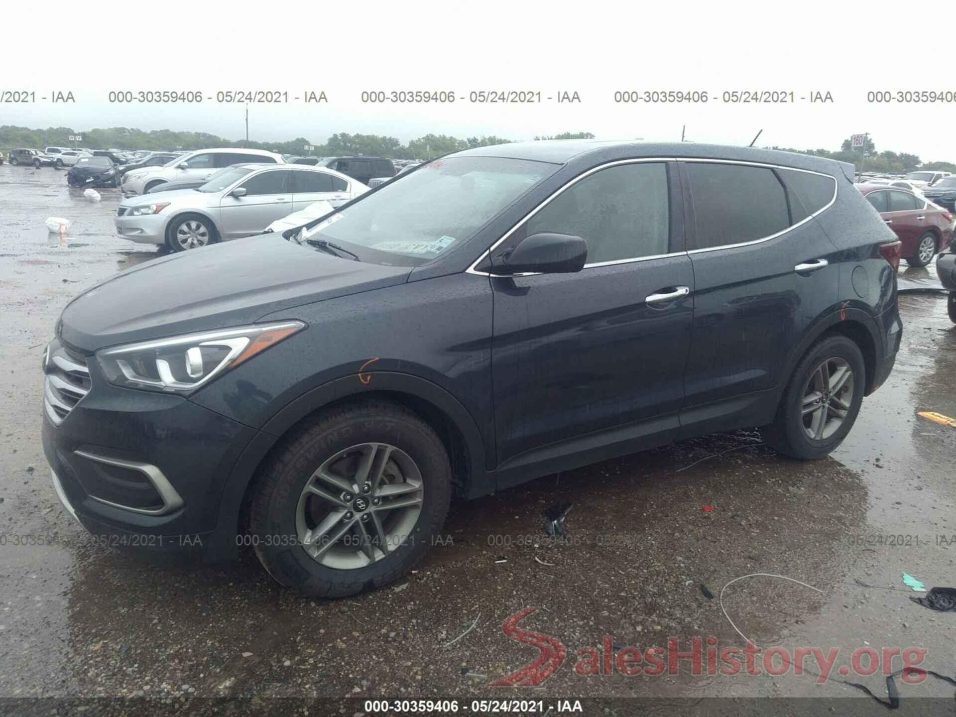 5NMZTDLB5JH082778 2018 HYUNDAI SANTA FE SPORT