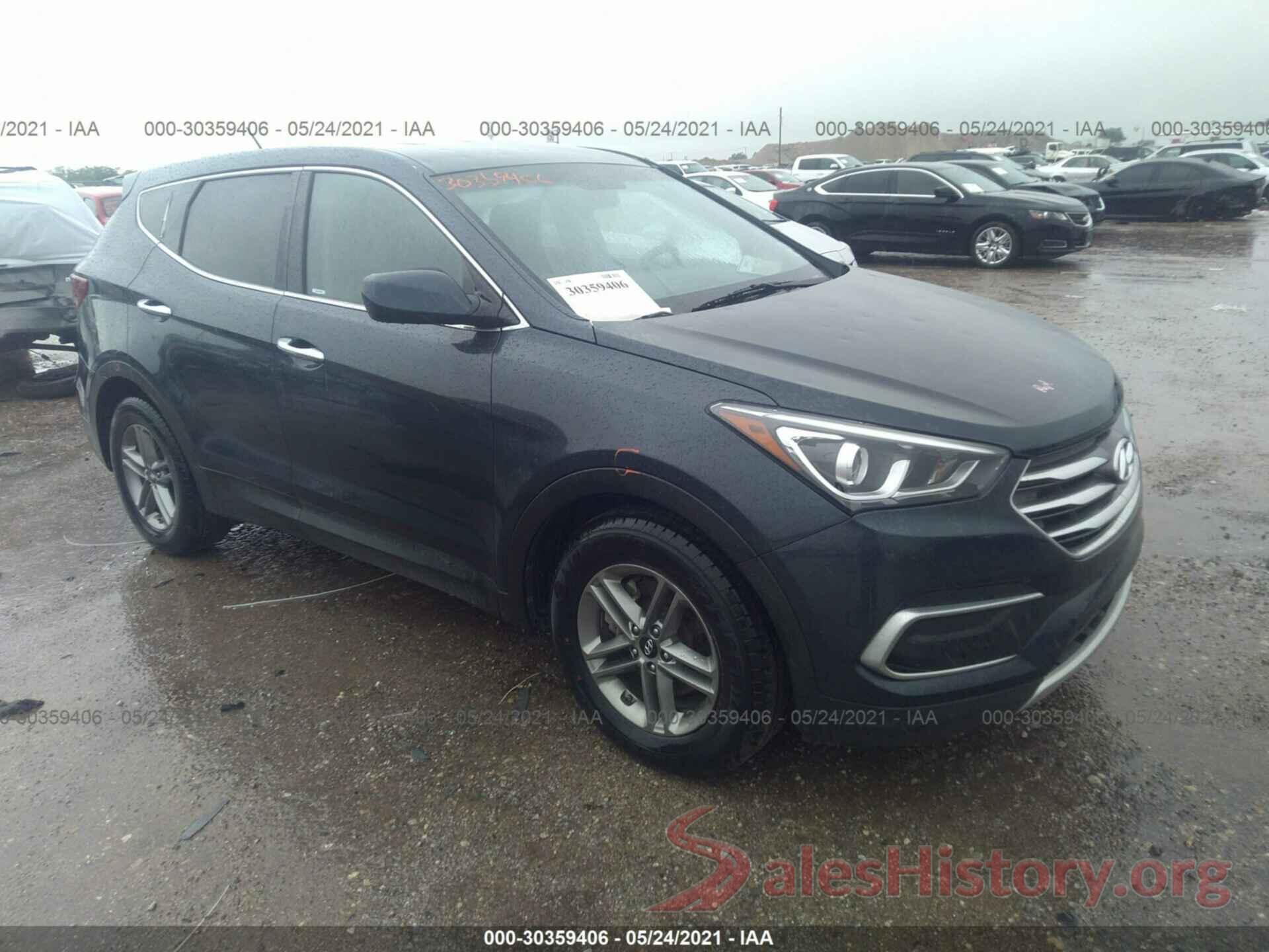 5NMZTDLB5JH082778 2018 HYUNDAI SANTA FE SPORT