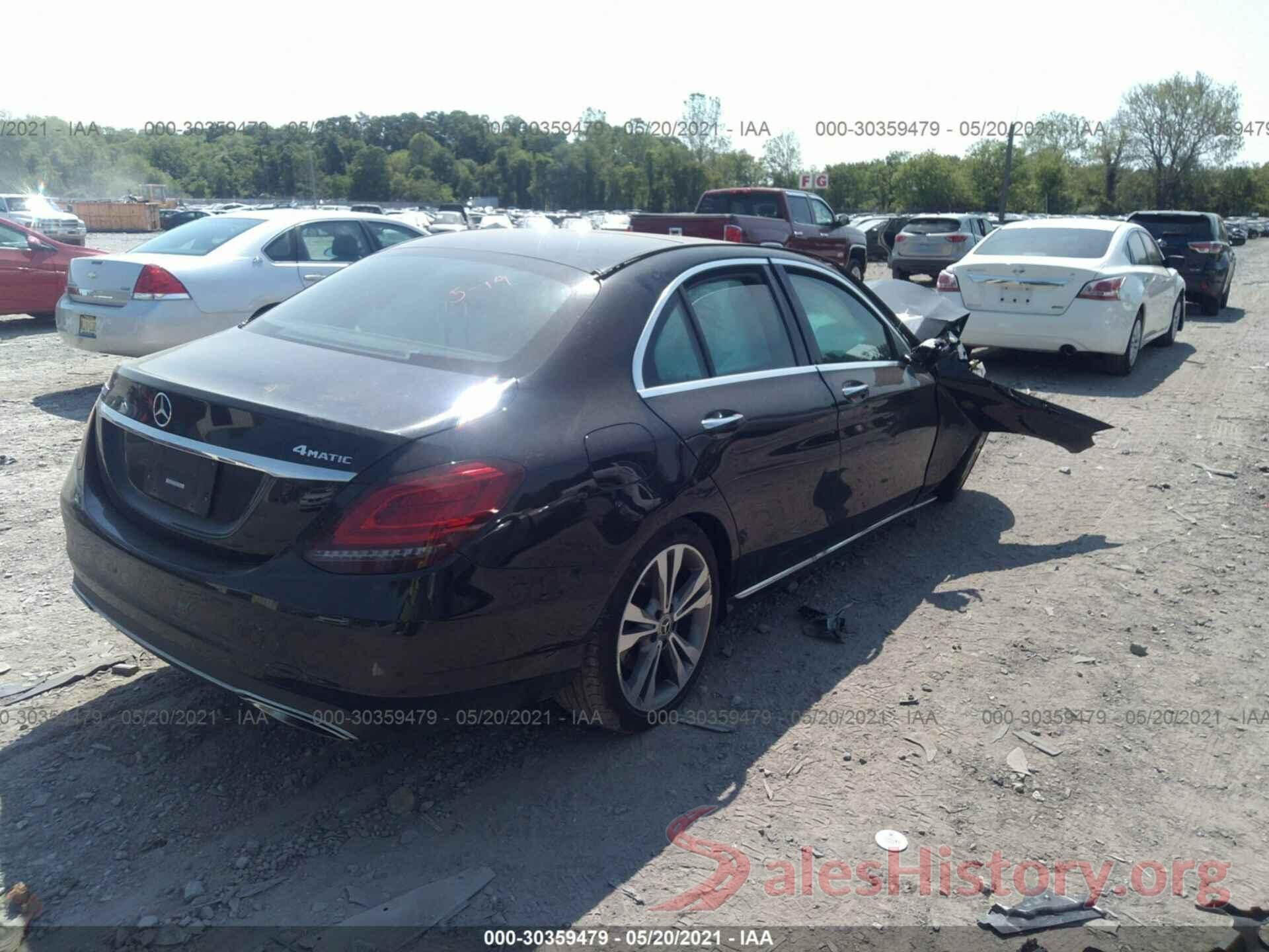 55SWF8EB9KU306568 2019 MERCEDES-BENZ C-CLASS