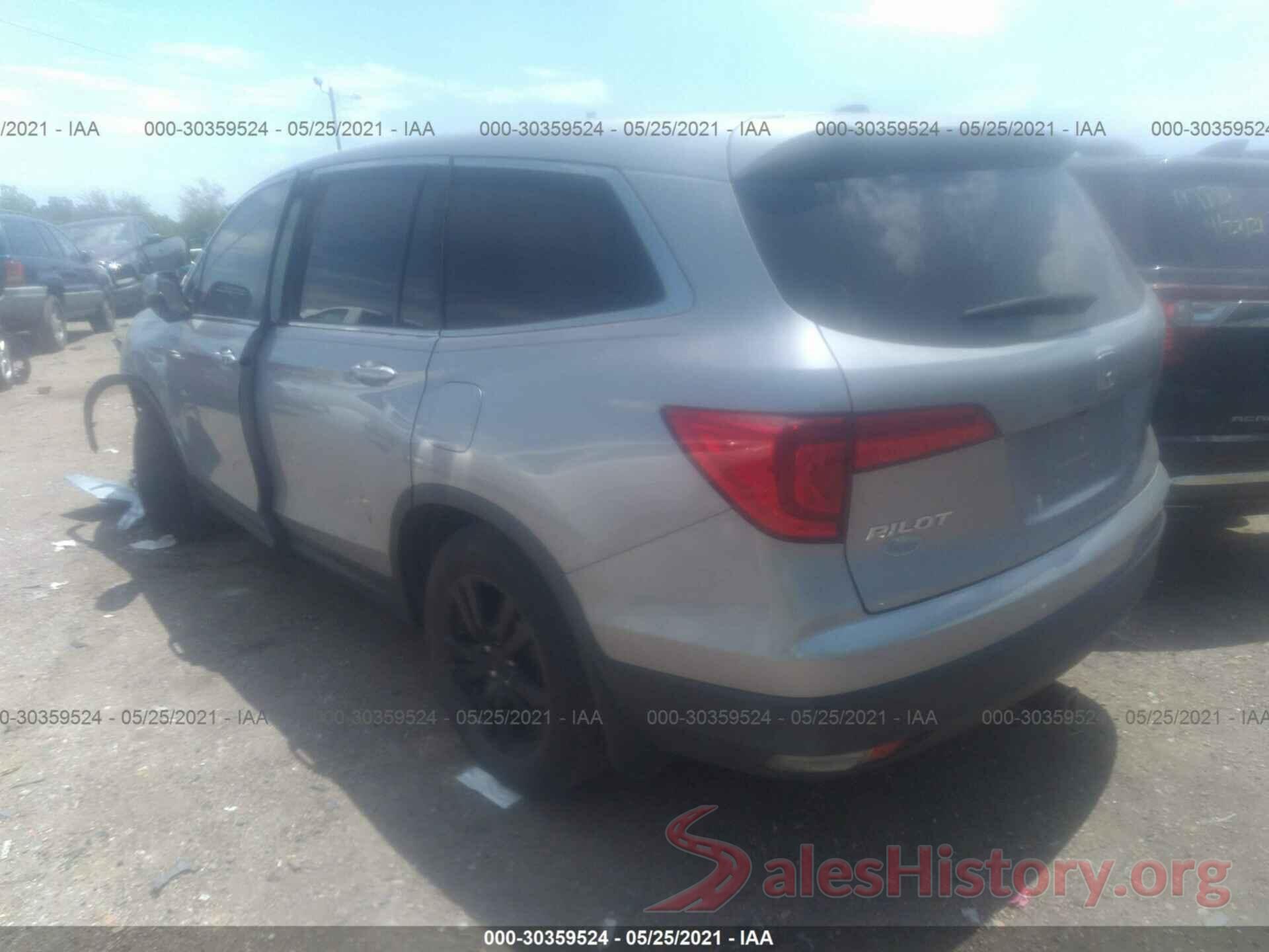 5FNYF5H81HB018786 2017 HONDA PILOT