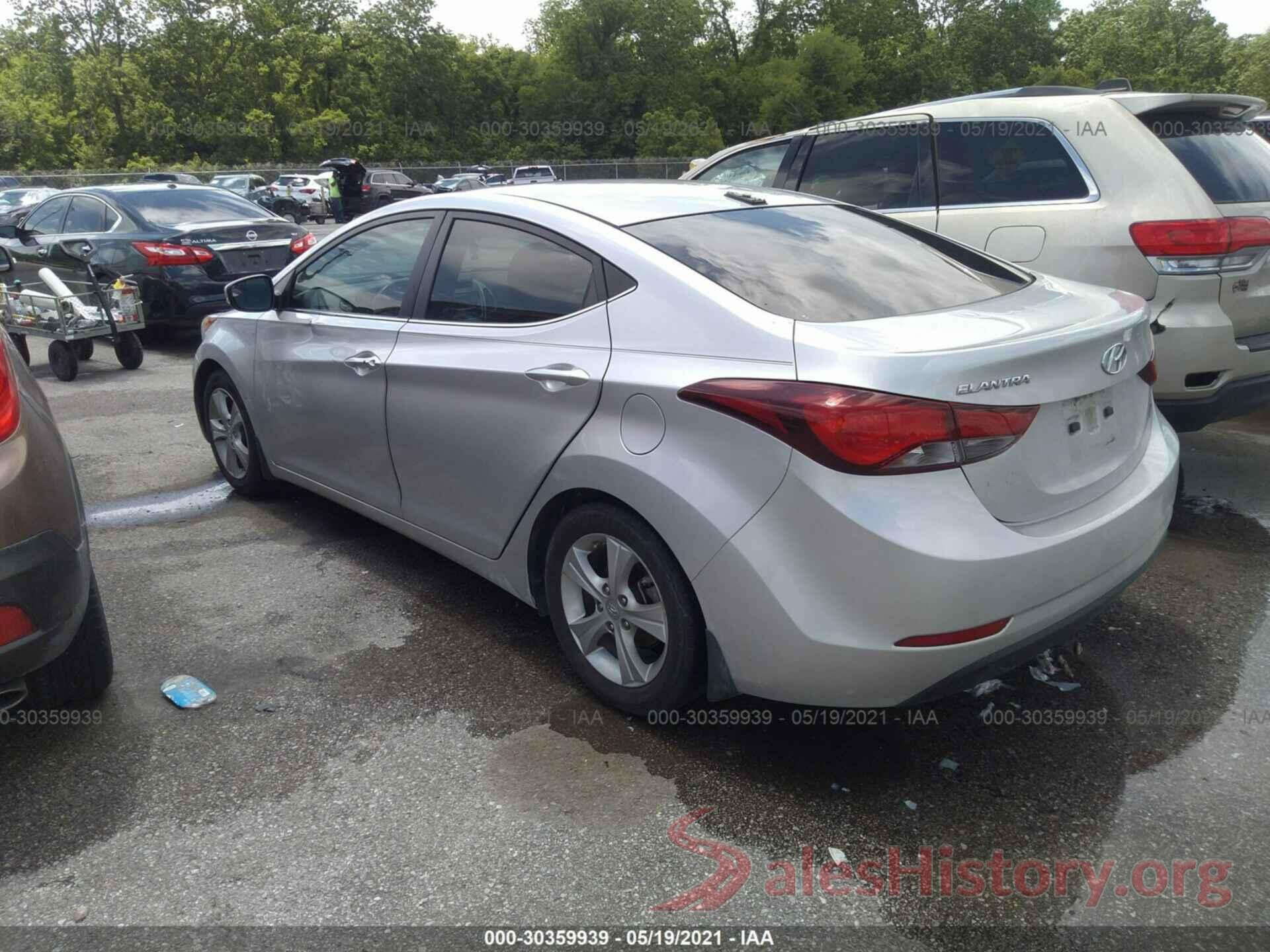 5NPDH4AEXGH690977 2016 HYUNDAI ELANTRA