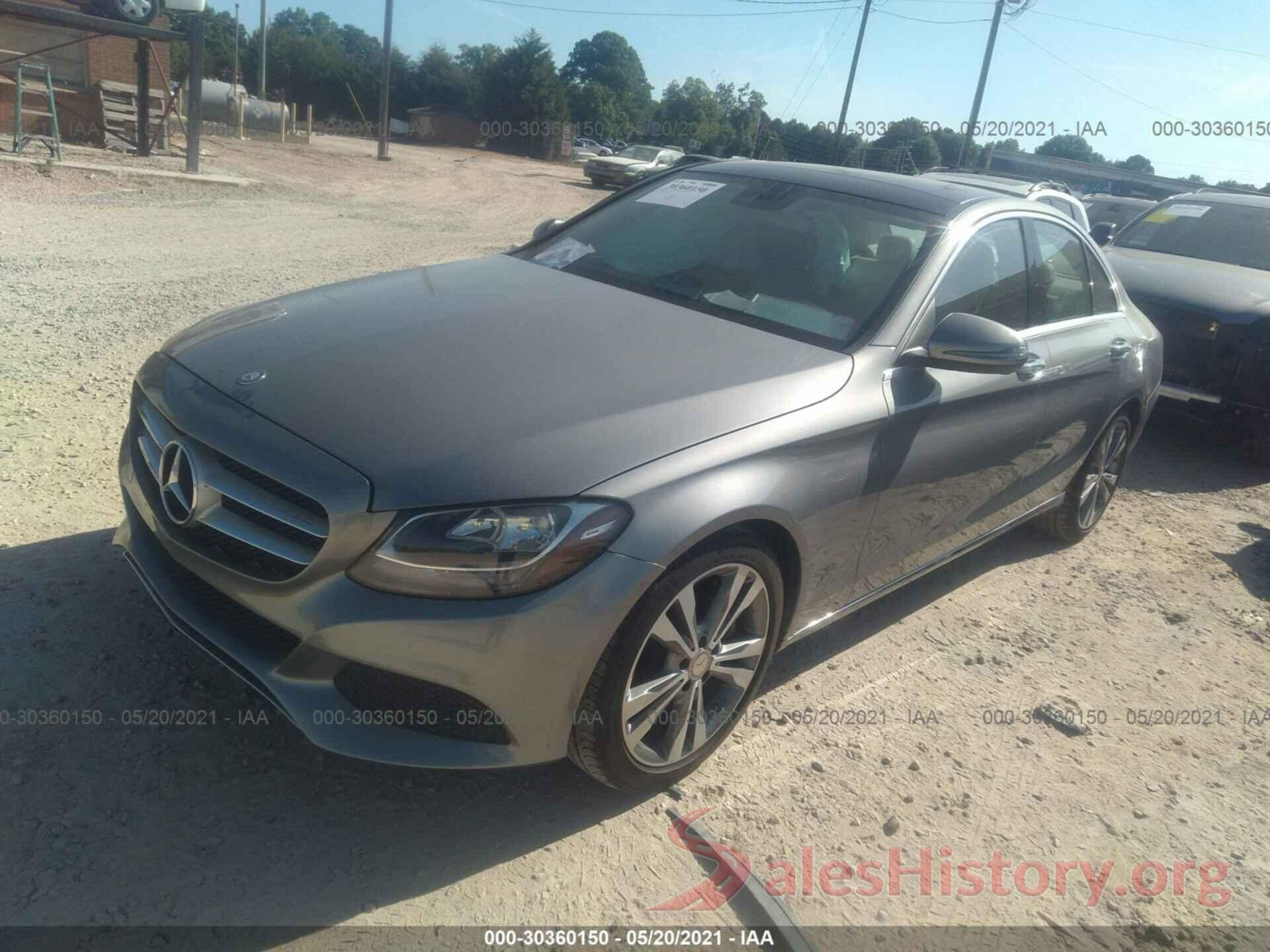 WDDWF4JB8GR154533 2016 MERCEDES-BENZ C-CLASS