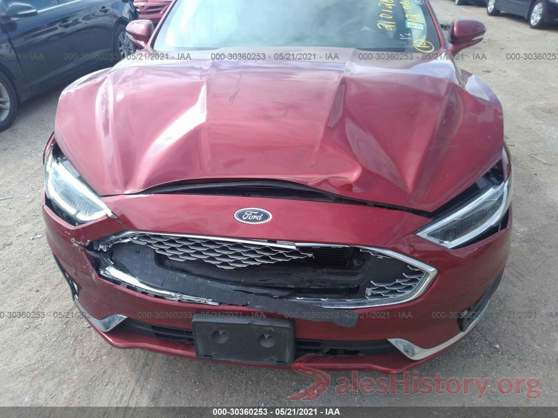 3FA6P0K93KR147956 2019 FORD FUSION