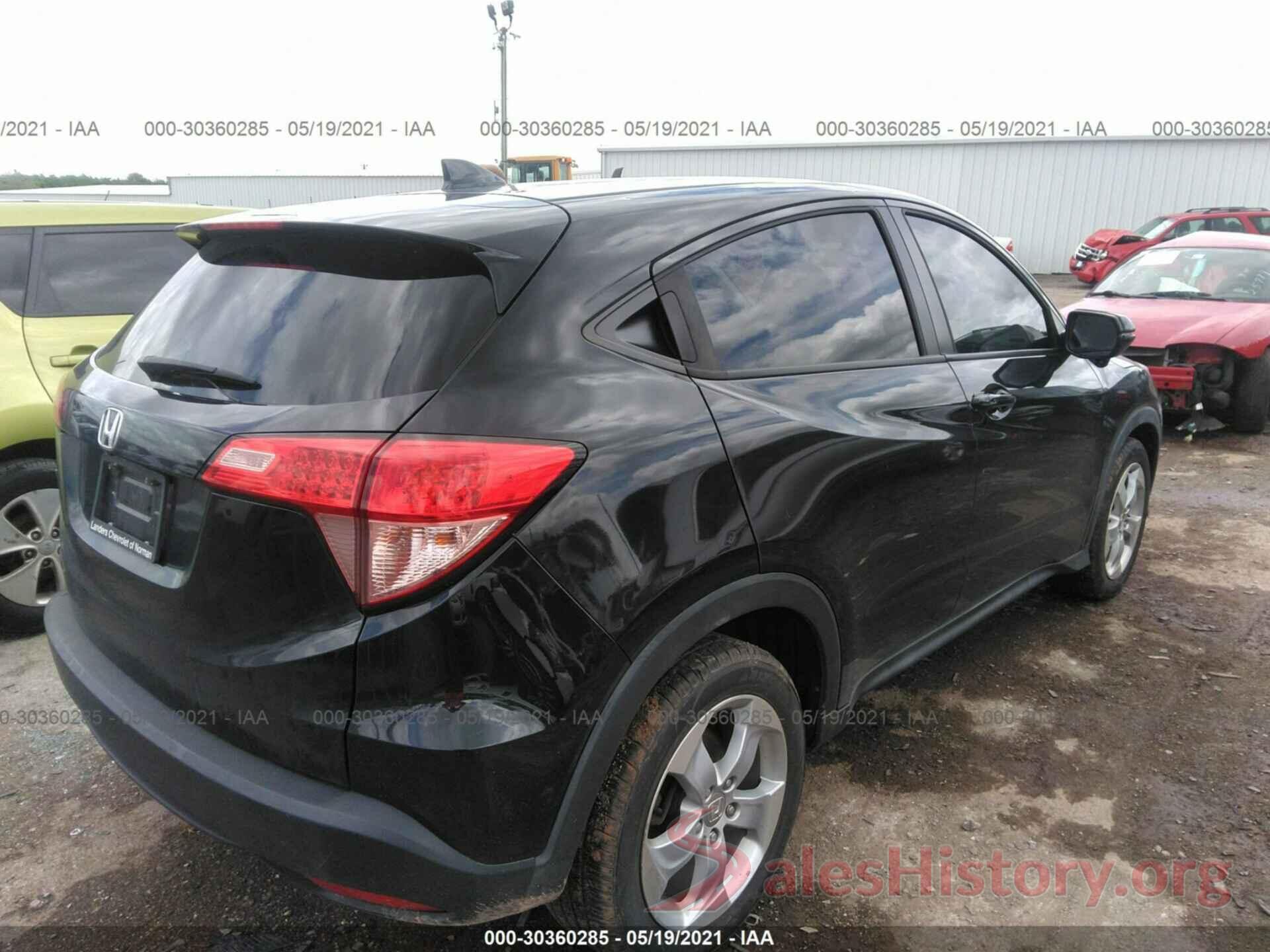 3CZRU5H52GM712603 2016 HONDA HR-V