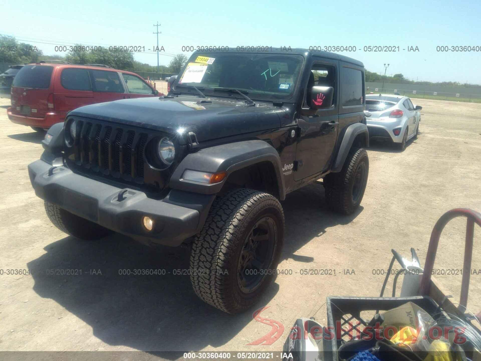 1C4GJXAGXKW619205 2019 JEEP WRANGLER