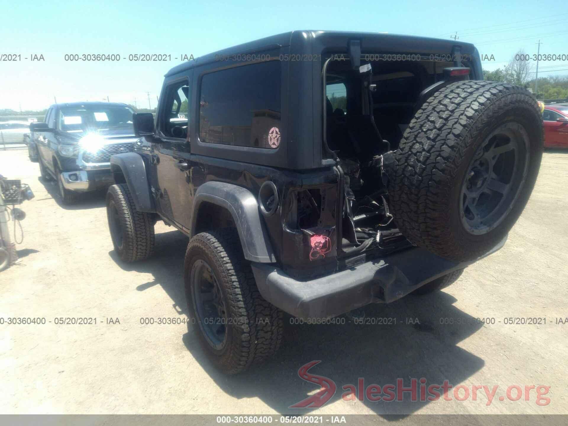 1C4GJXAGXKW619205 2019 JEEP WRANGLER