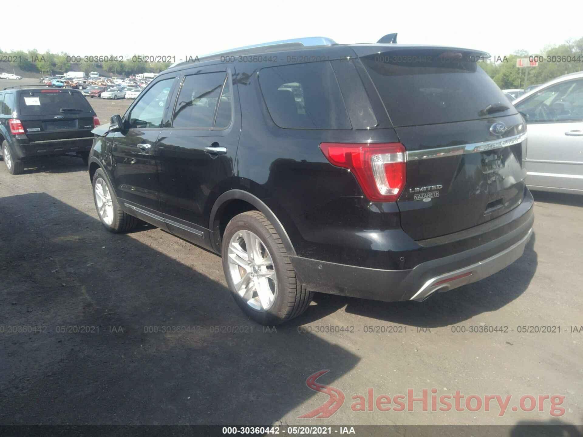 1FM5K8F82GGB30354 2016 FORD EXPLORER