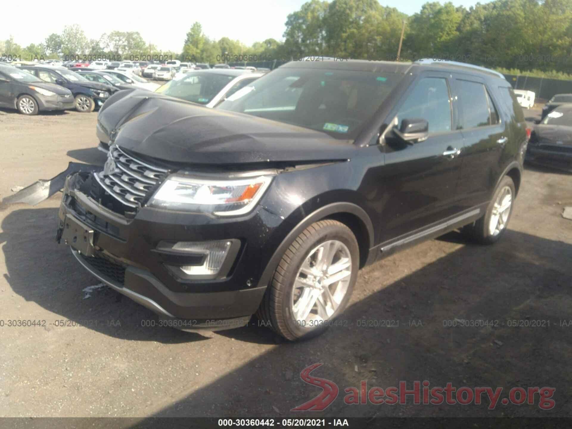 1FM5K8F82GGB30354 2016 FORD EXPLORER