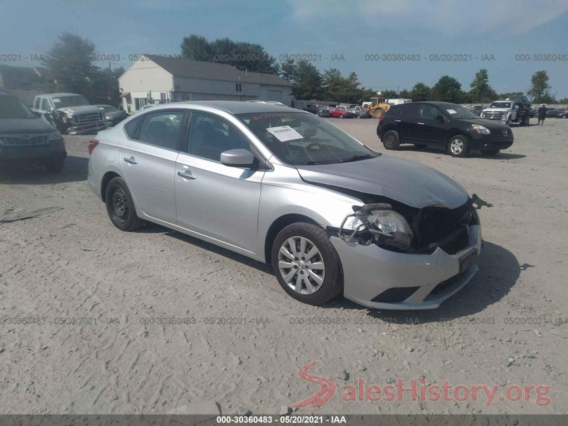 3N1AB7AP6GY228333 2016 NISSAN SENTRA