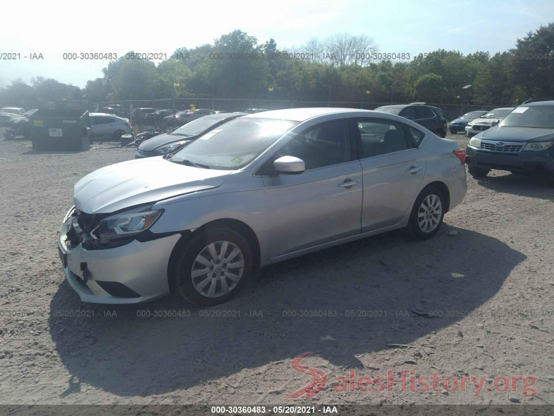 3N1AB7AP6GY228333 2016 NISSAN SENTRA