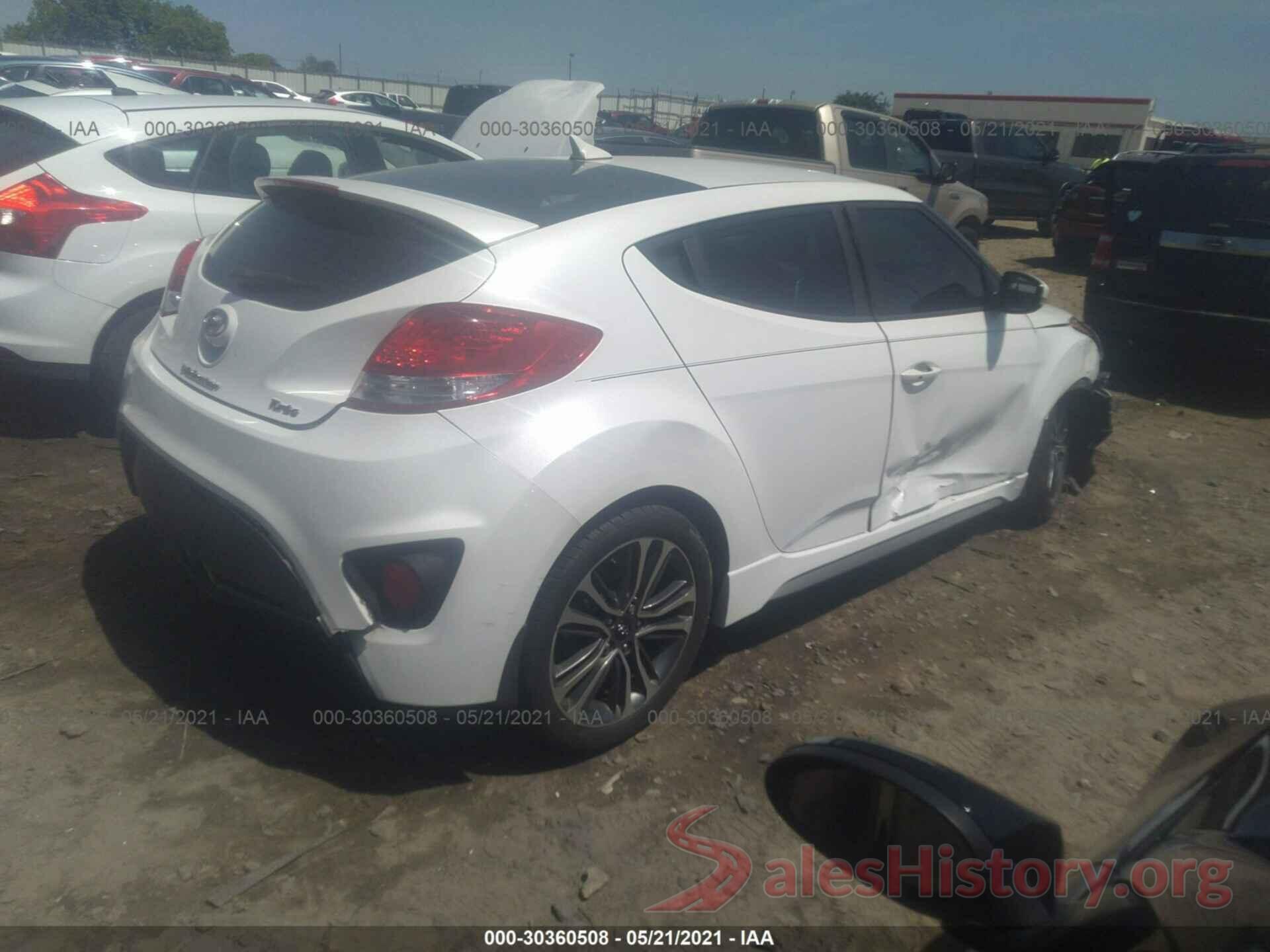 KMHTC6AE0GU289638 2016 HYUNDAI VELOSTER