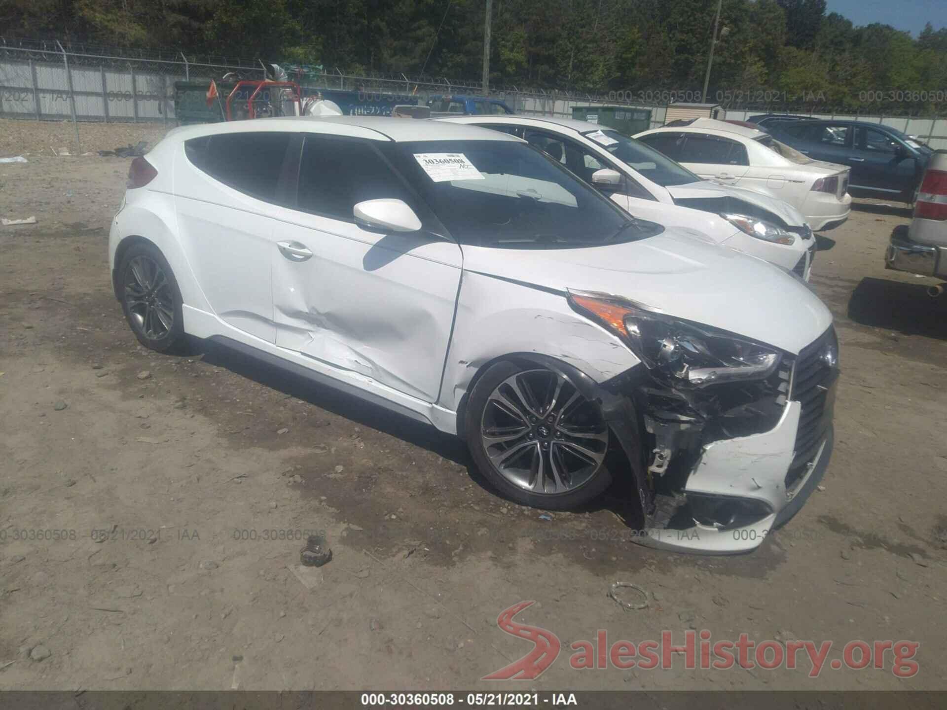 KMHTC6AE0GU289638 2016 HYUNDAI VELOSTER