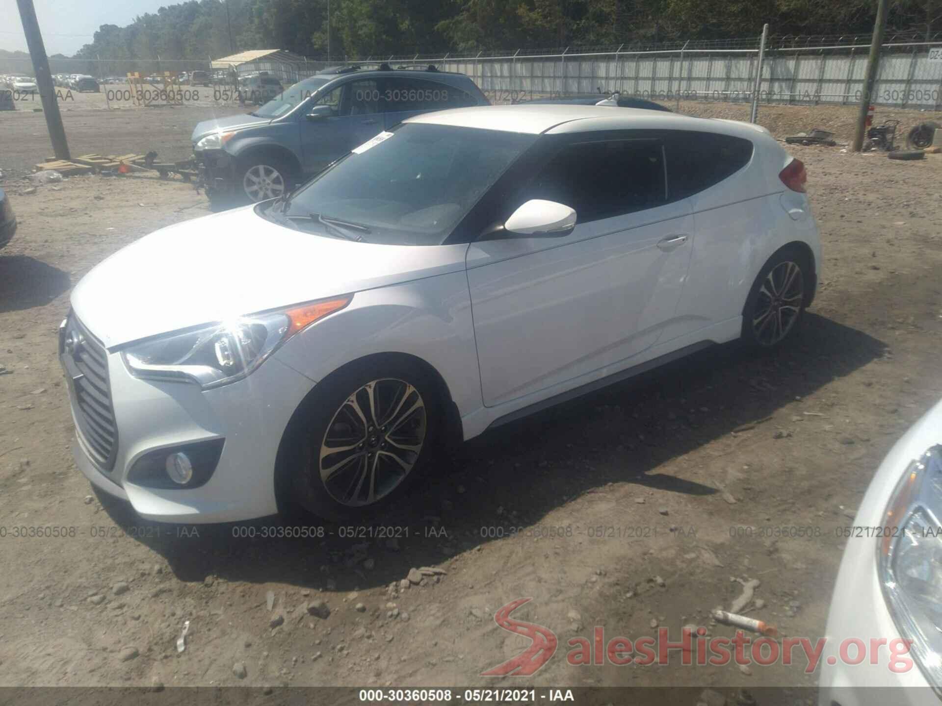 KMHTC6AE0GU289638 2016 HYUNDAI VELOSTER