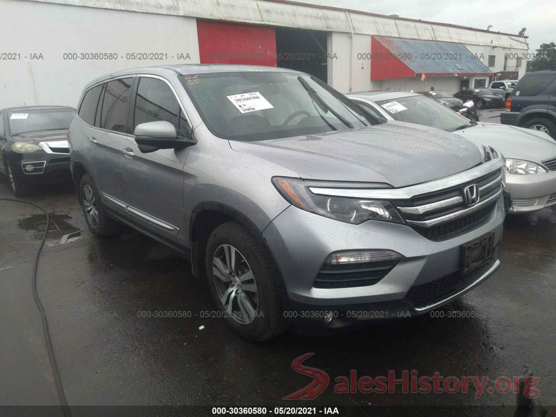 5FNYF6H57HB055871 2017 HONDA PILOT