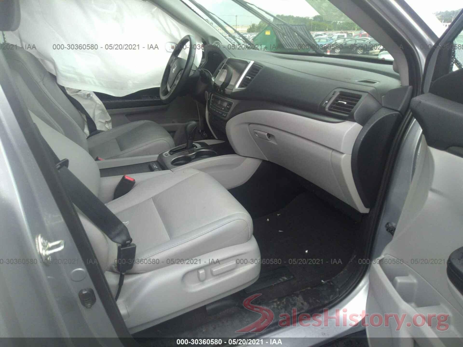 5FNYF6H57HB055871 2017 HONDA PILOT